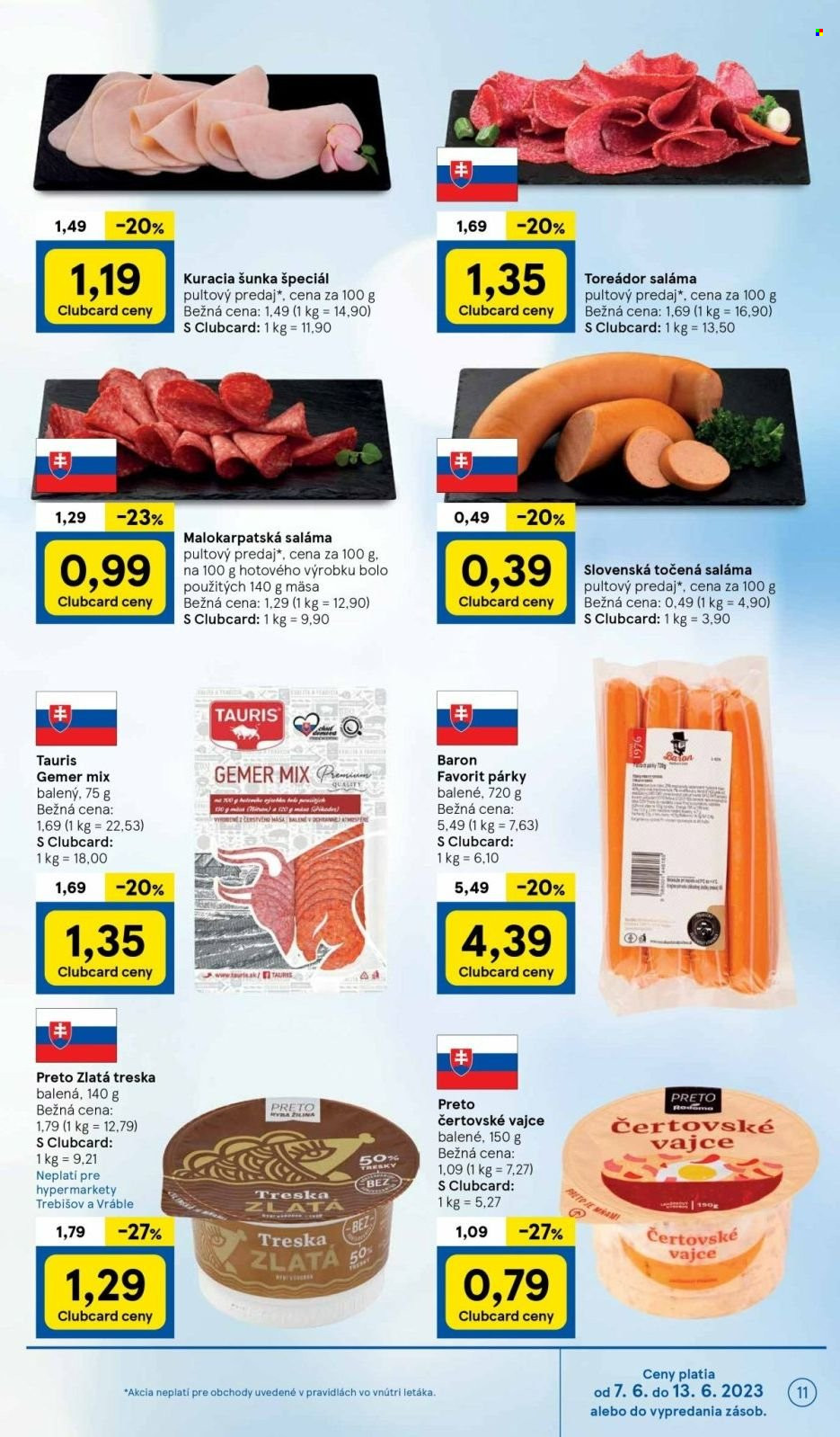 Leták TESCO - 7.6.2023 - 13.6.2023. Strana 11