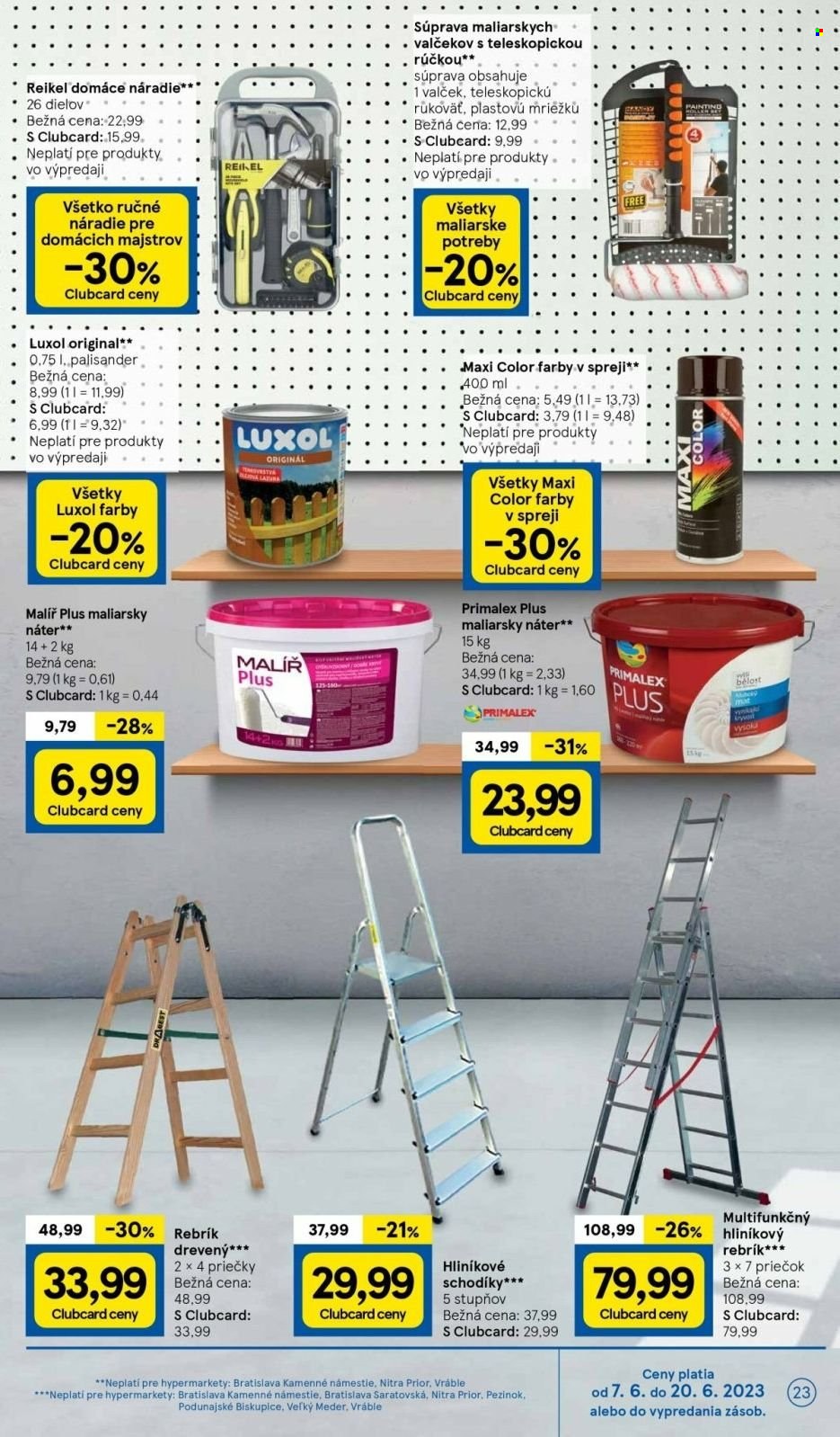 Leták TESCO - 7.6.2023 - 13.6.2023. Strana 23