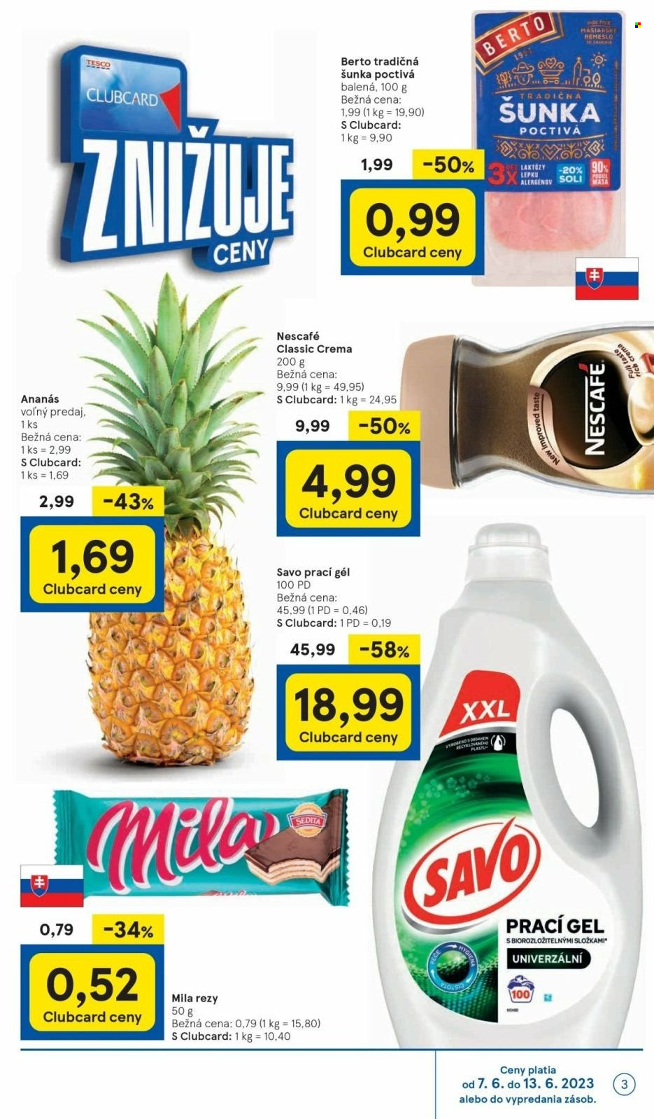 Leták TESCO supermarket - 7.6.2023 - 13.6.2023. Strana 3