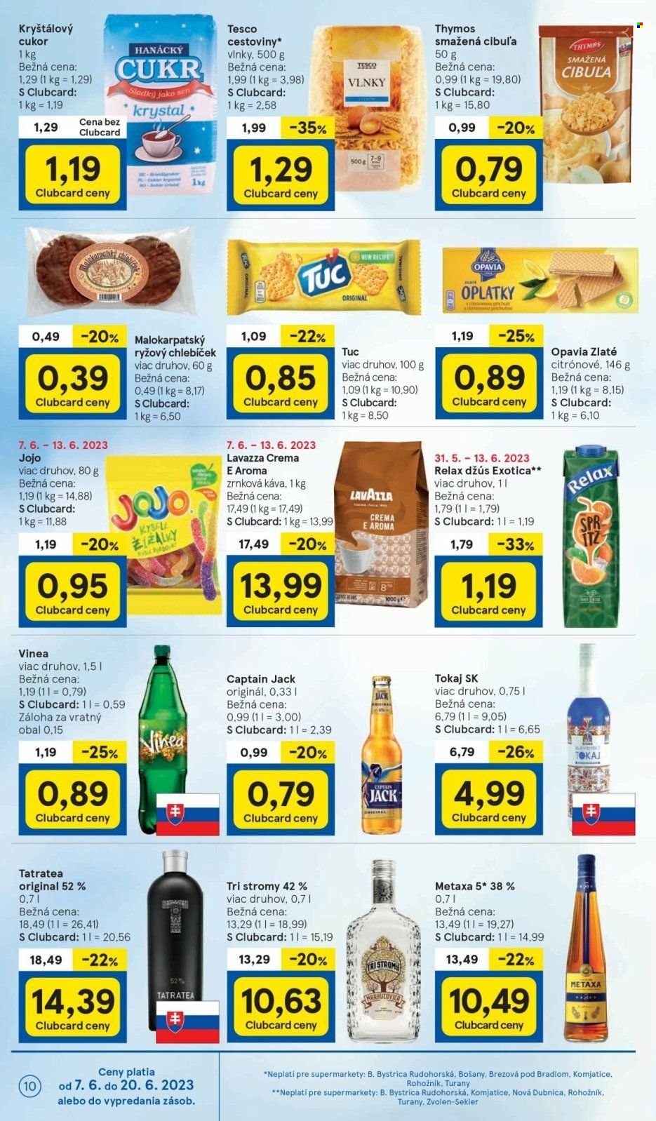 Leták TESCO supermarket - 7.6.2023 - 13.6.2023. Strana 10
