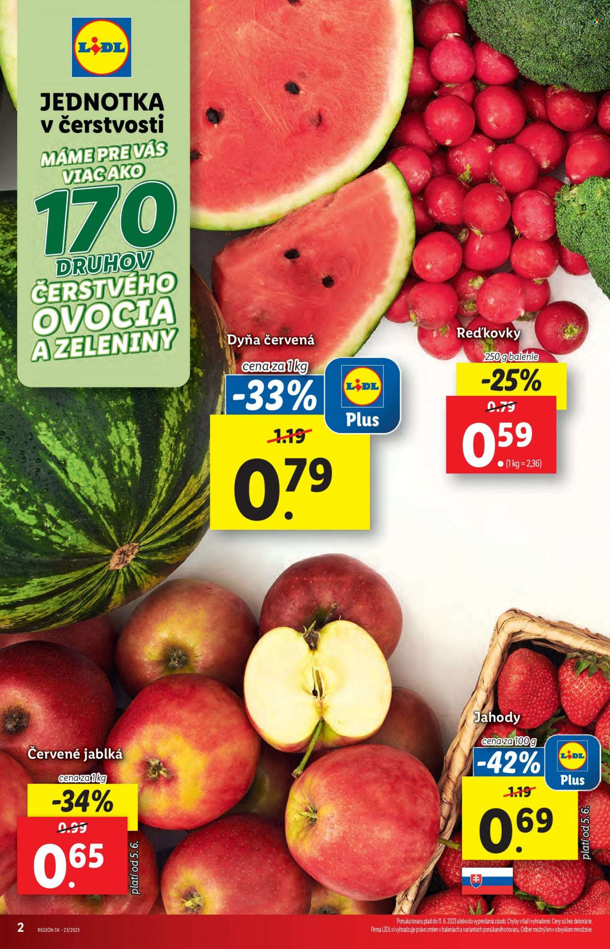 Leták Lidl - 8.6.2023 - 11.6.2023. Strana 2