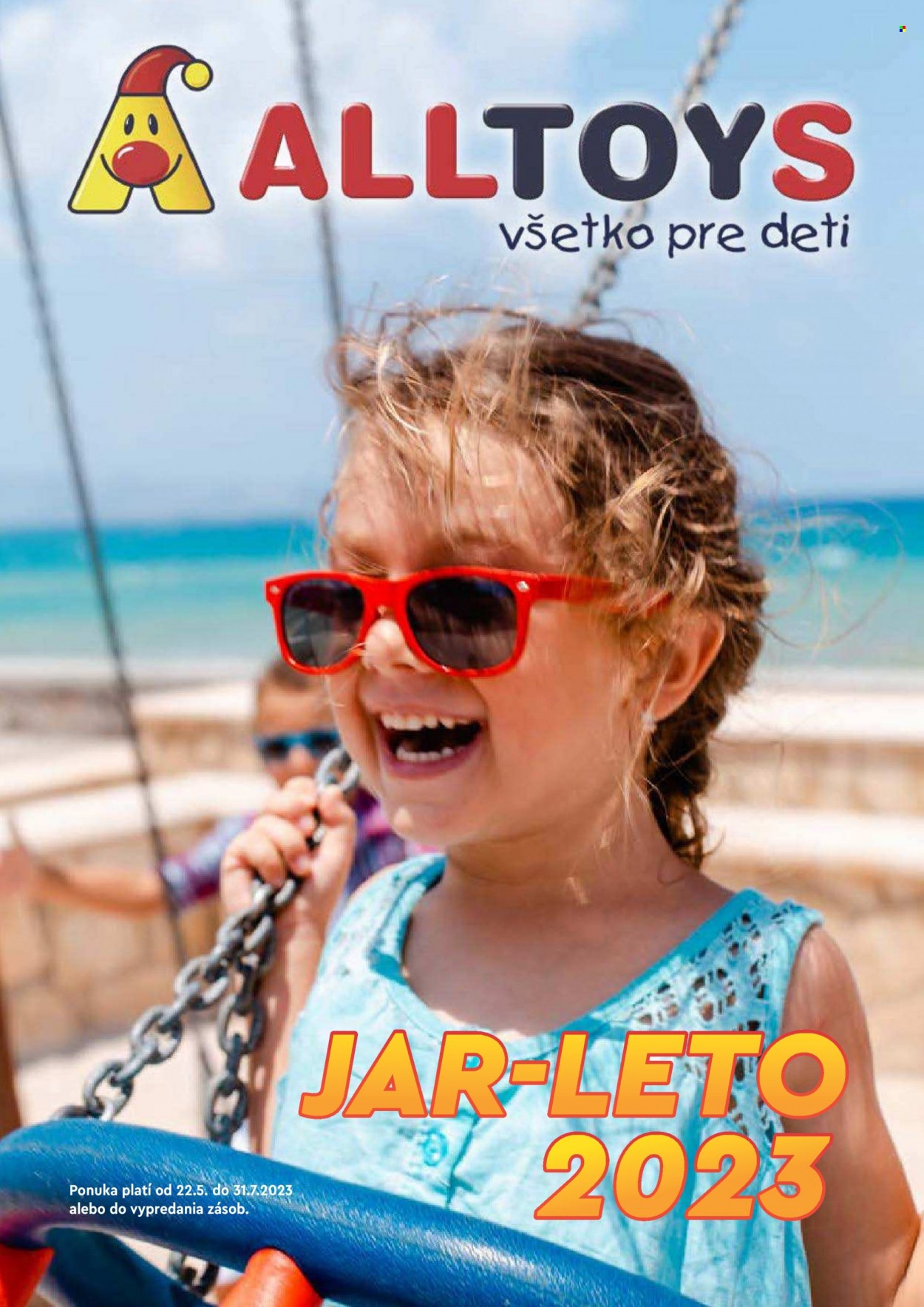 Leták Alltoys - 5.6.2023 - 31.7.2023. Strana 1