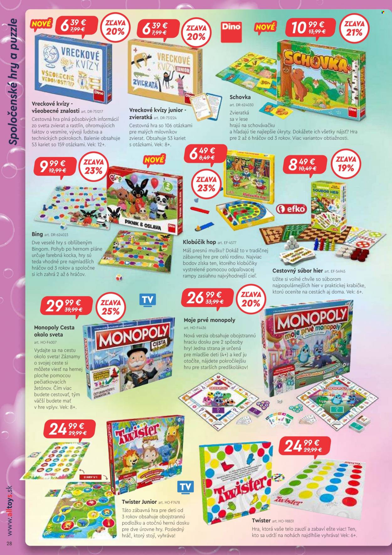 Leták Alltoys - 5.6.2023 - 31.7.2023. Strana 28
