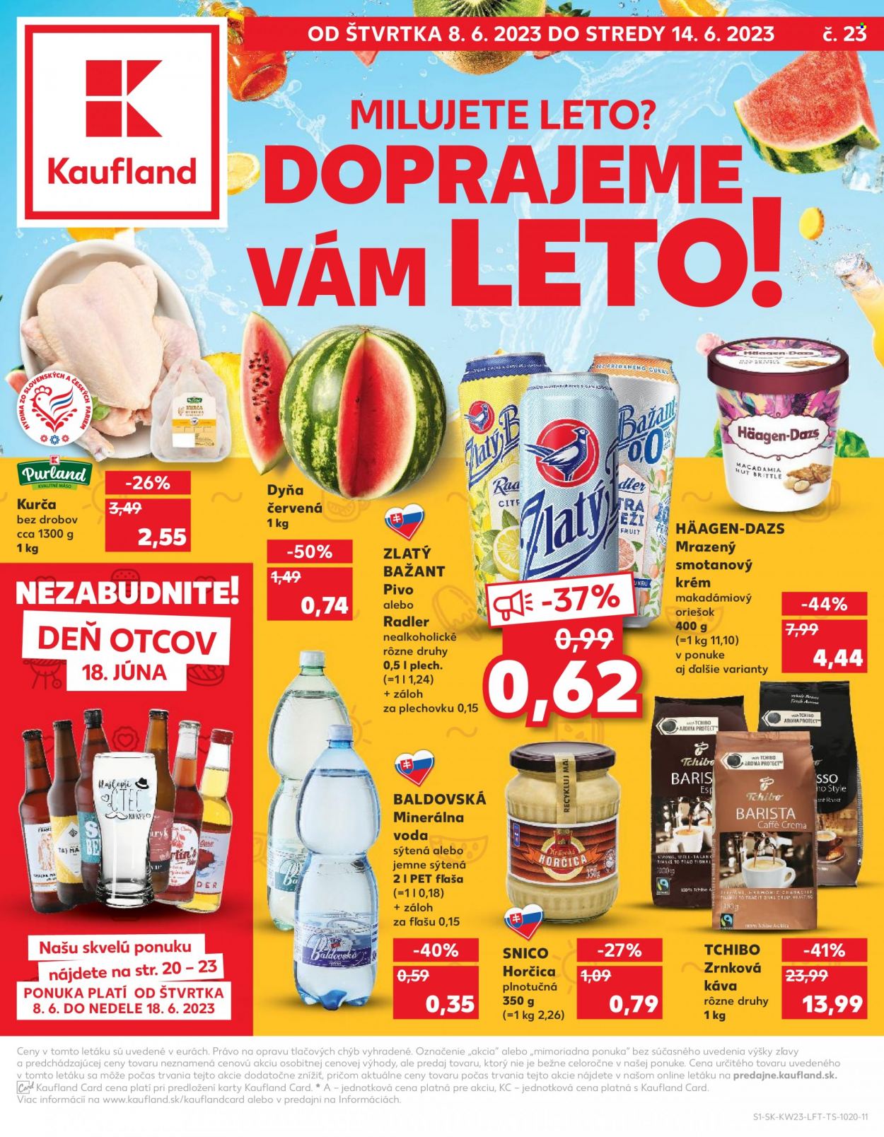 Leták Kaufland - 8.6.2023 - 14.6.2023. Strana 1