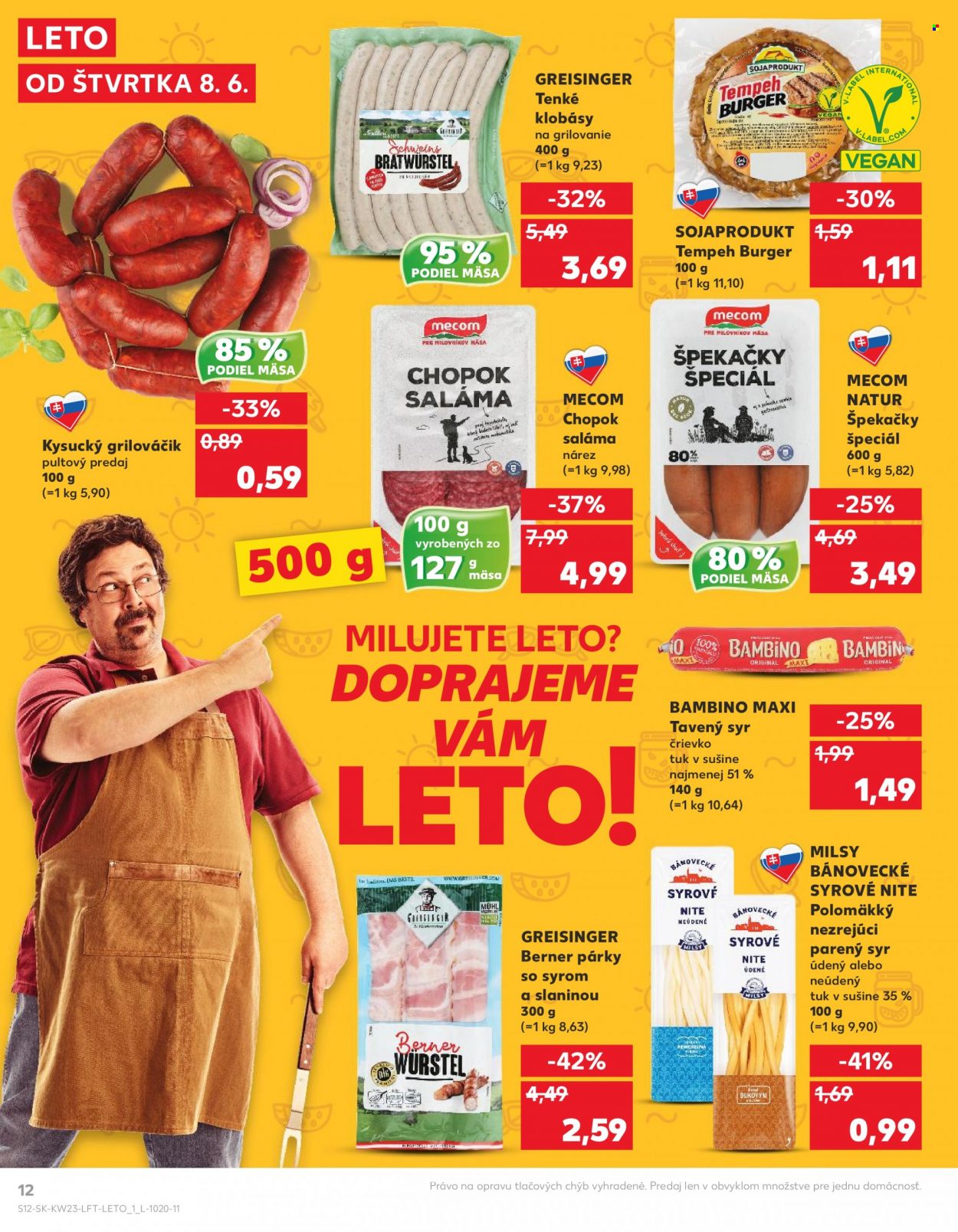 Leták Kaufland - 8.6.2023 - 14.6.2023. Strana 12