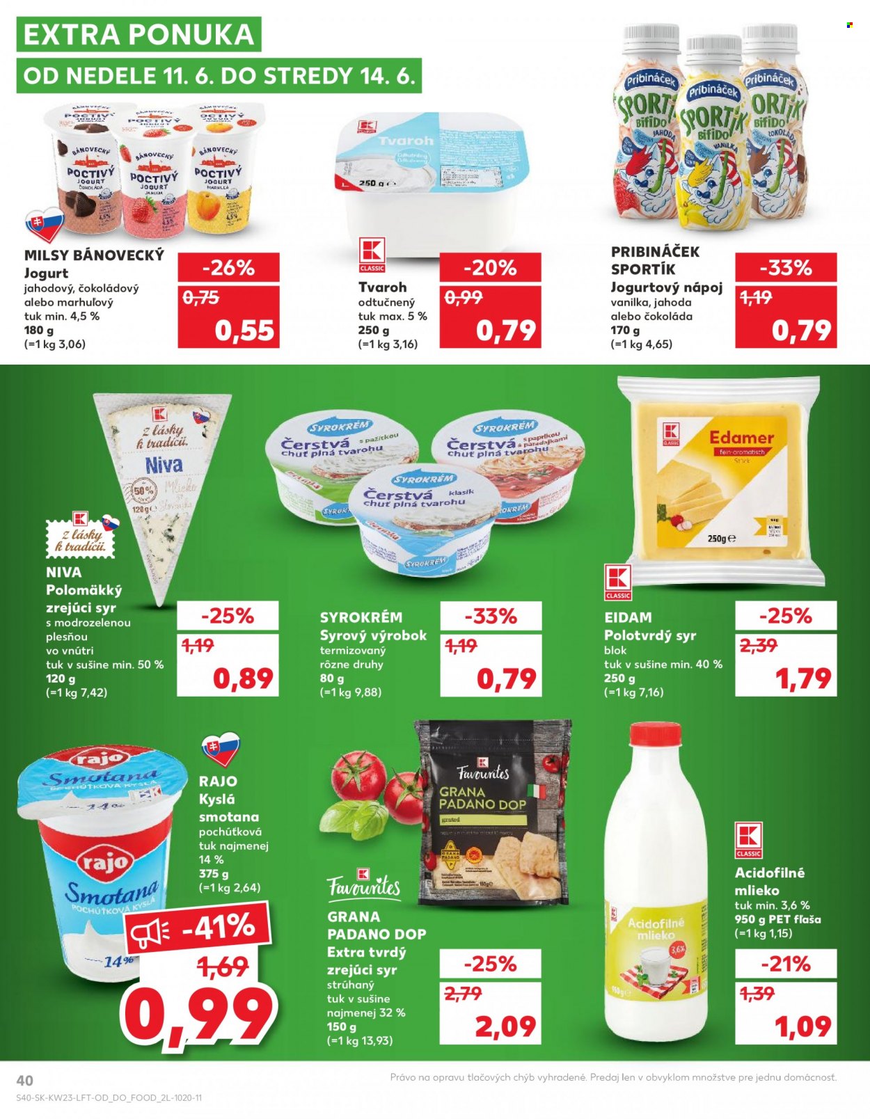 Leták Kaufland - 8.6.2023 - 14.6.2023. Strana 40