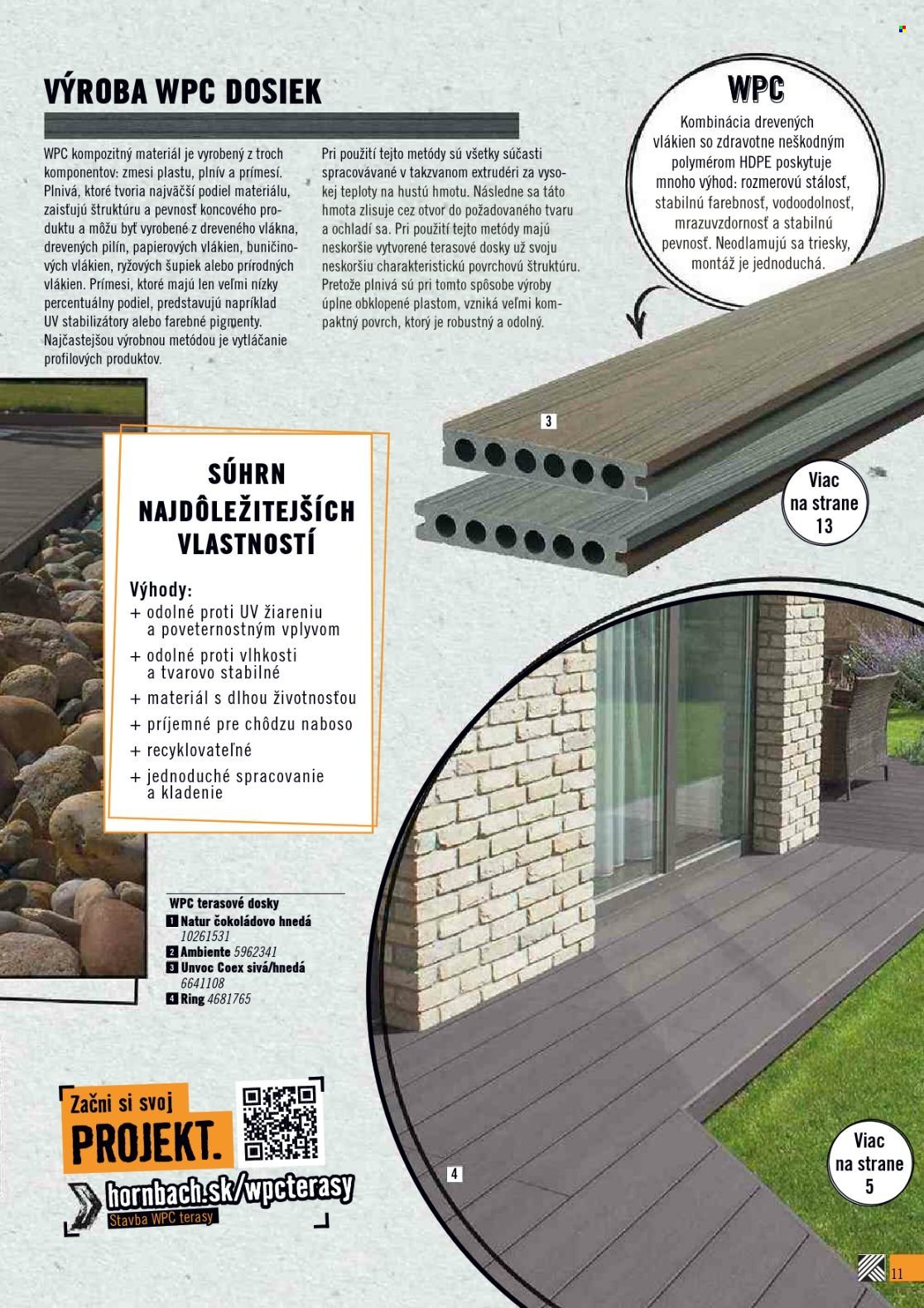 Leták Hornbach. Strana 11