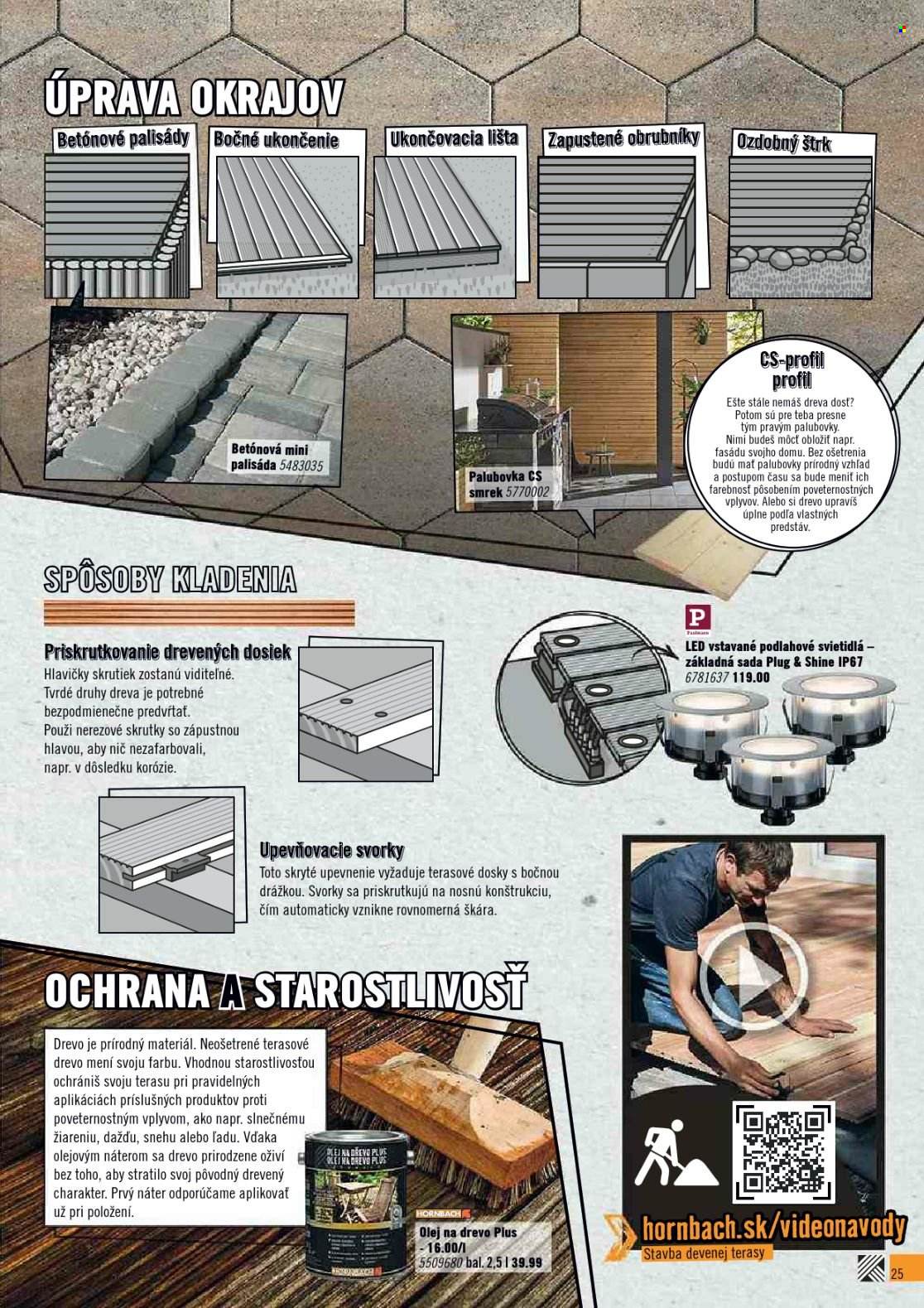 Leták Hornbach. Strana 25