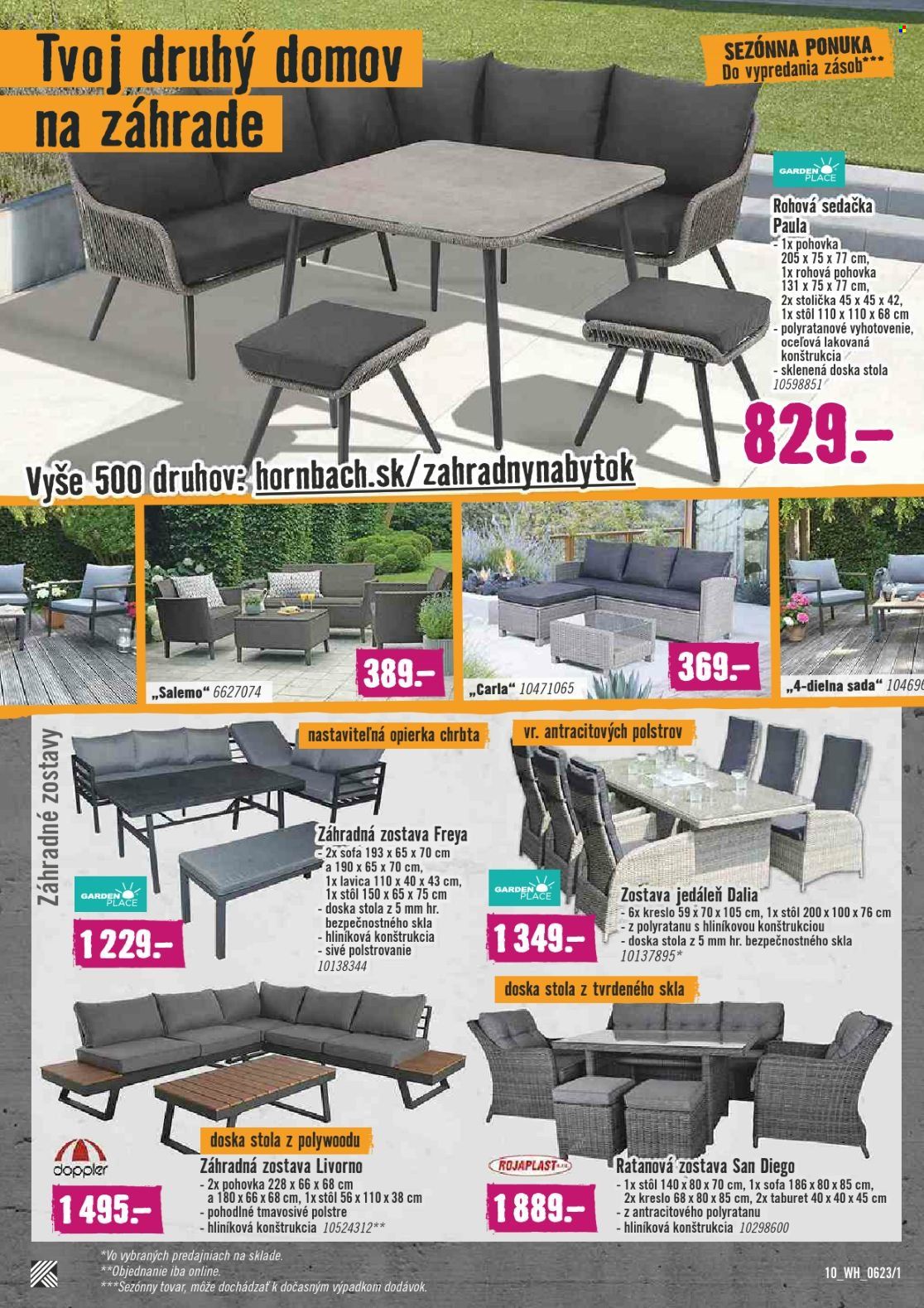 Leták Hornbach - 7.6.2023 - 20.6.2023. Strana 10