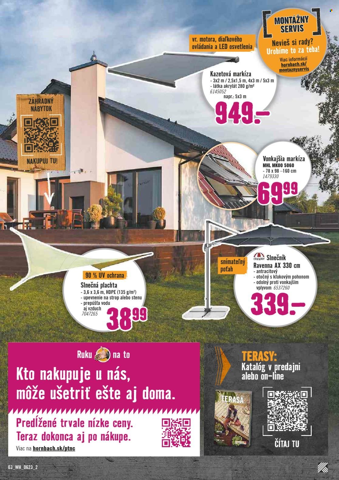 Leták Hornbach - 7.6.2023 - 20.6.2023. Strana 3