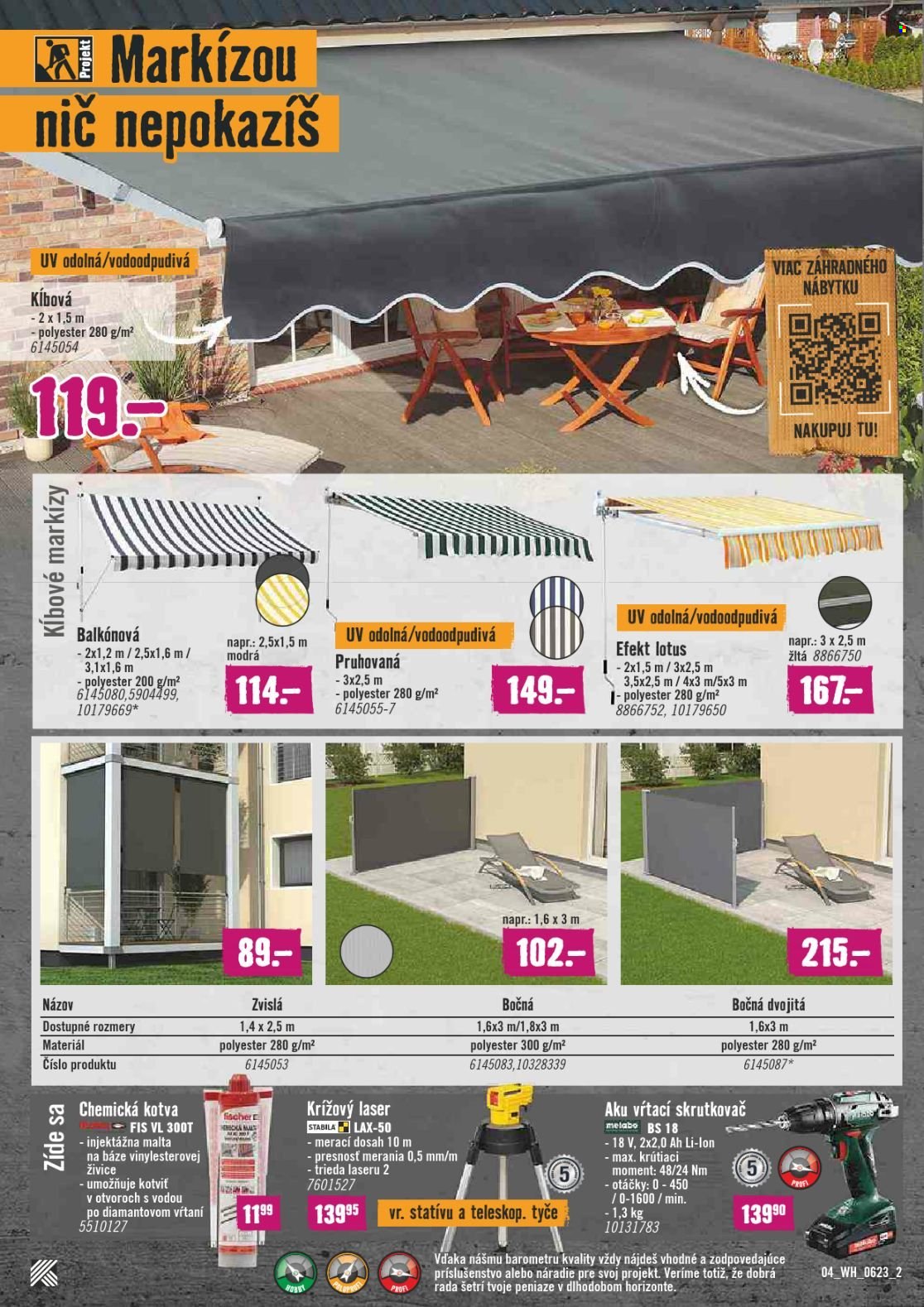 Leták Hornbach - 7.6.2023 - 20.6.2023. Strana 4
