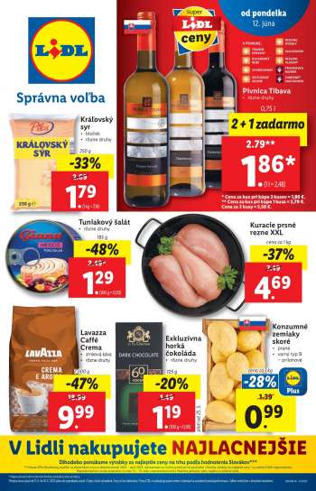 Leták Lidl - 12.6.2023 - 18.6.2023.