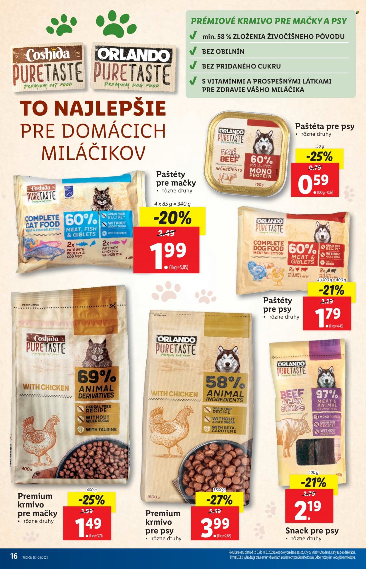 Leták Lidl - 12.6.2023 - 18.6.2023. Strana 16