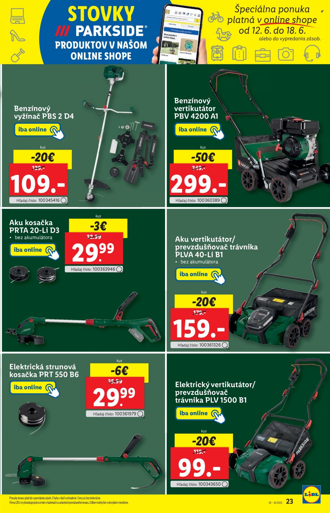 Leták Lidl - 12.6.2023 - 18.6.2023. Strana 23