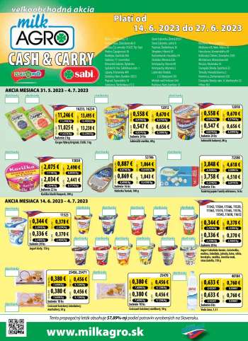 Leták Milk AGRO - 14.6.2023 - 27.6.2023.