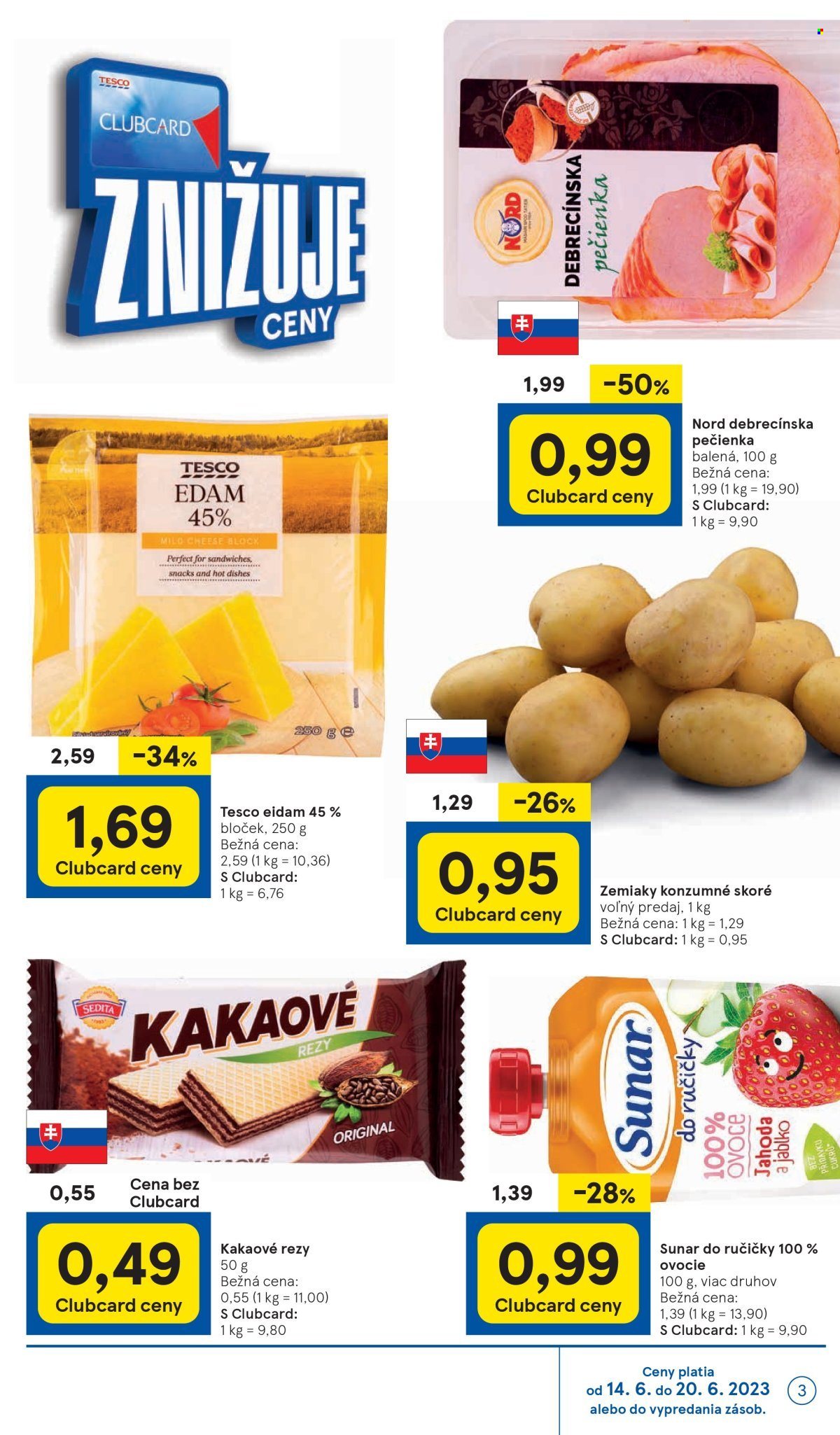 Leták TESCO supermarket - 14.6.2023 - 20.6.2023. Strana 3