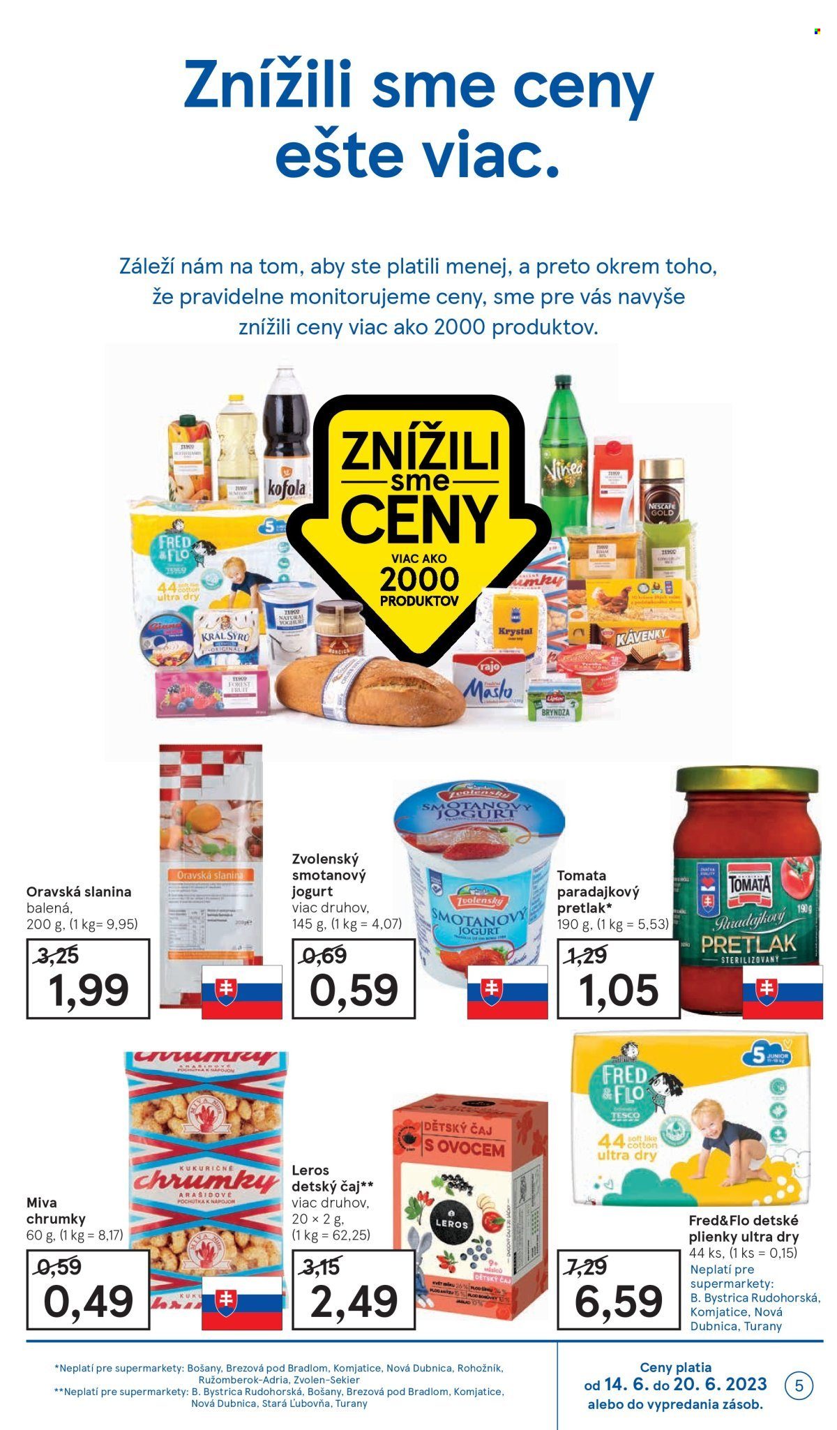 Leták TESCO supermarket - 14.6.2023 - 20.6.2023. Strana 5