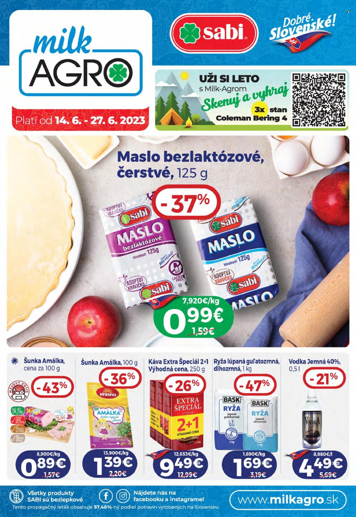 Leták Milk AGRO - 14.6.2023 - 27.6.2023. Strana 1