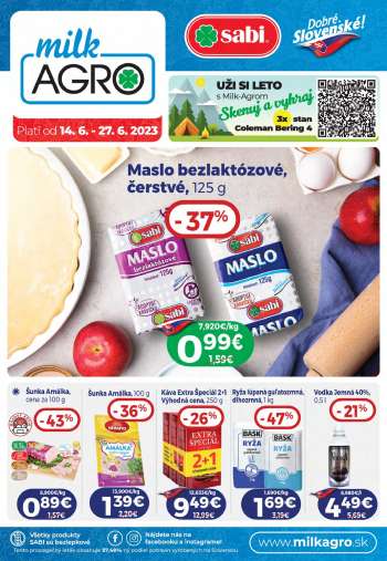 Leták Milk AGRO - 14.6.2023 - 27.6.2023.