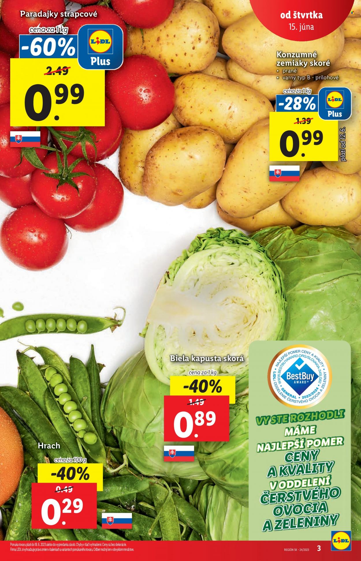Leták Lidl - 15.6.2023 - 18.6.2023. Strana 3