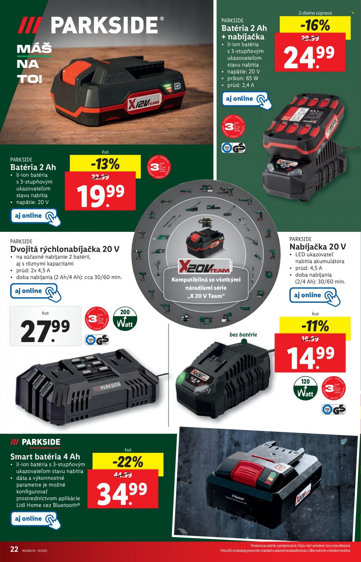 Leták Lidl - 15.6.2023 - 18.6.2023. Strana 22