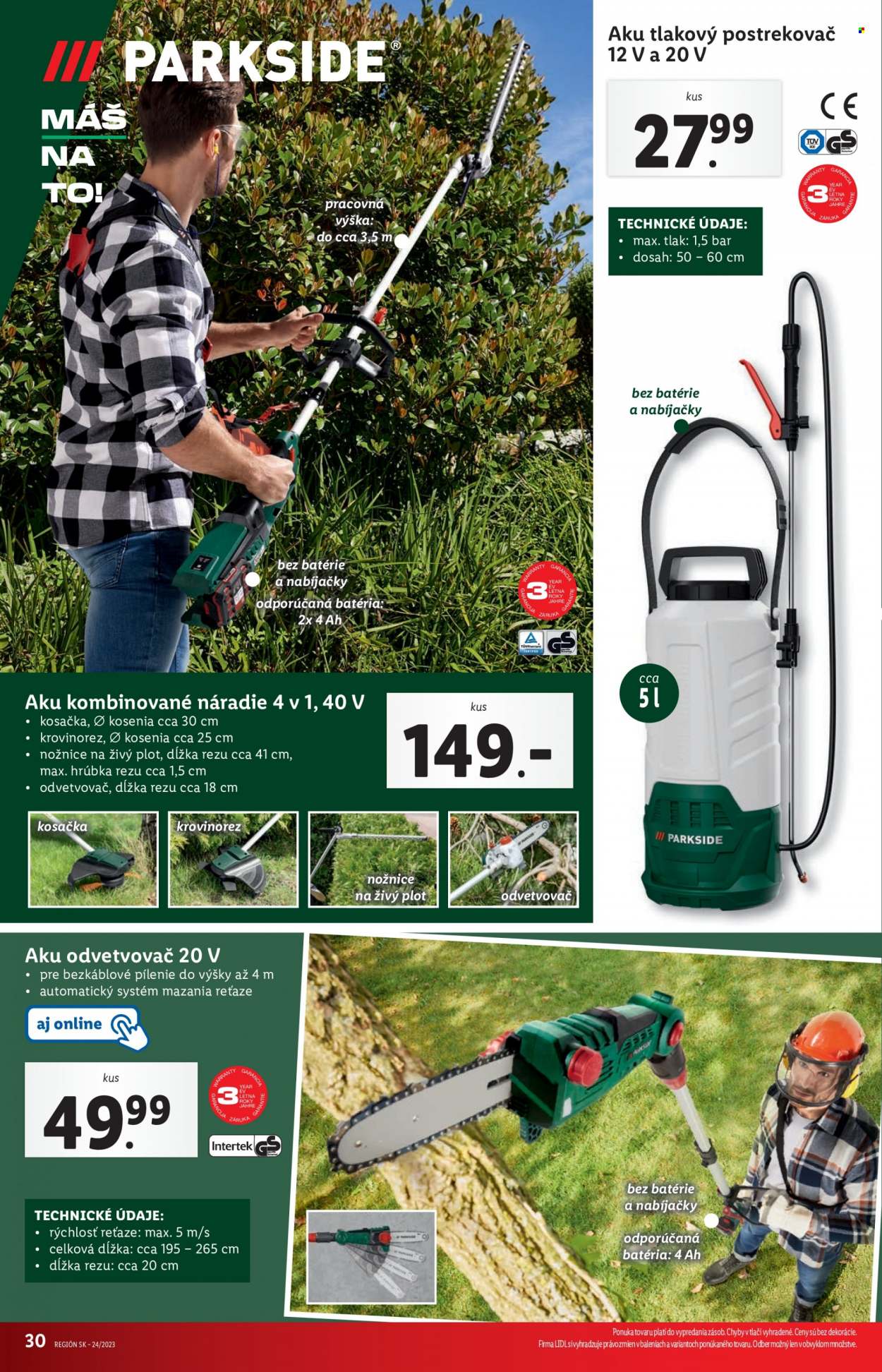 Leták Lidl - 15.6.2023 - 18.6.2023. Strana 30