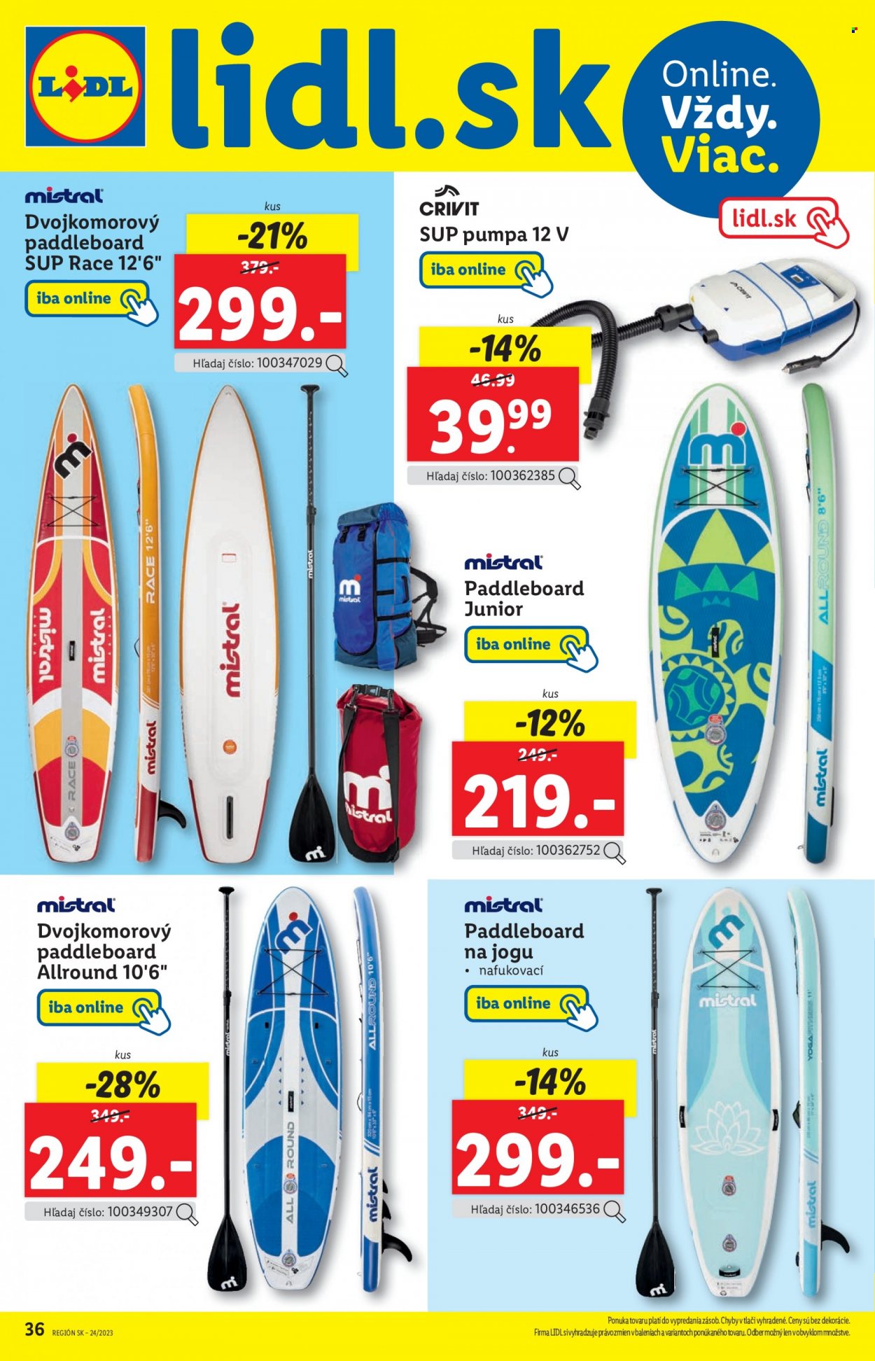 Leták Lidl - 15.6.2023 - 18.6.2023. Strana 36