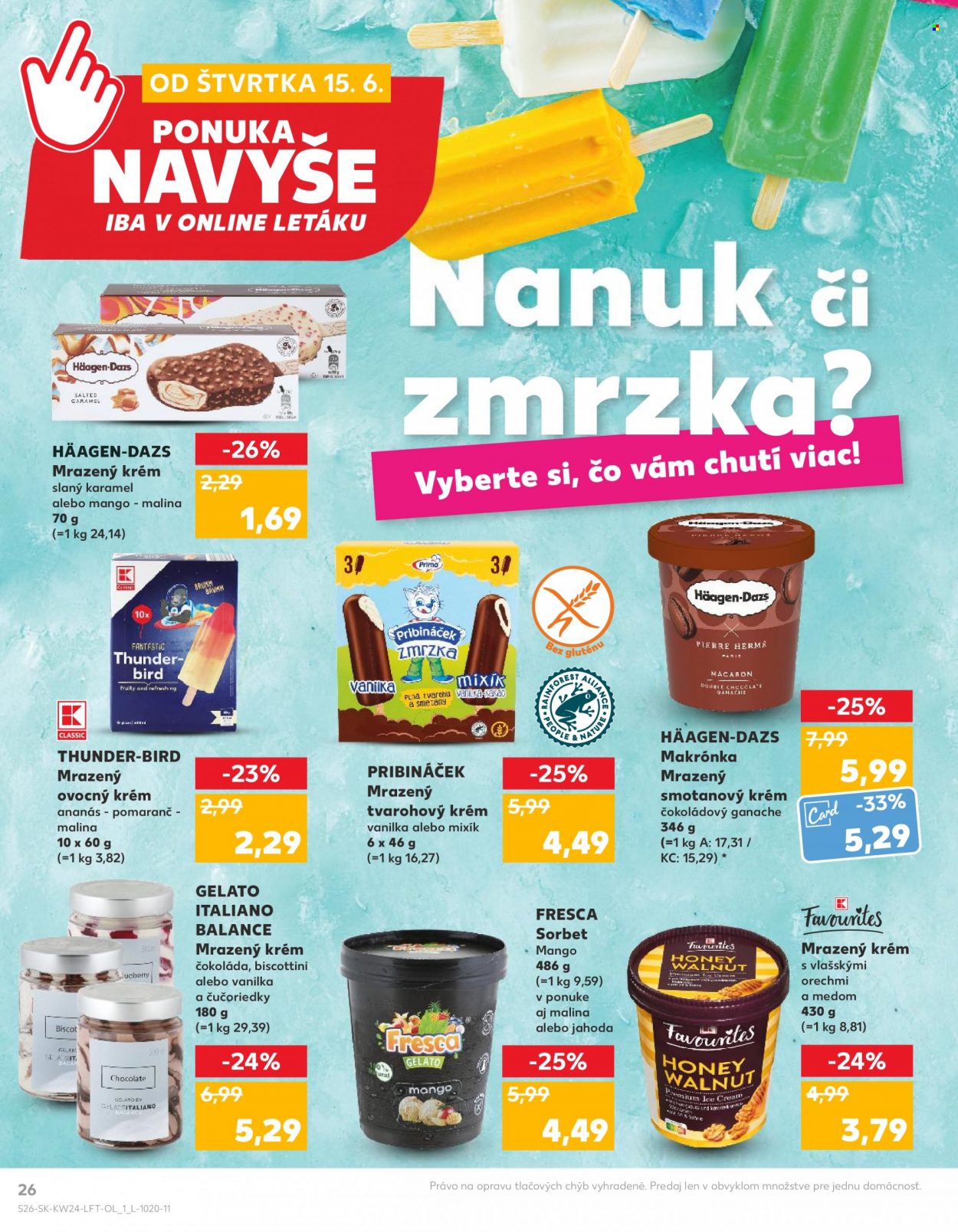 Leták Kaufland - 15.6.2023 - 21.6.2023. Strana 26