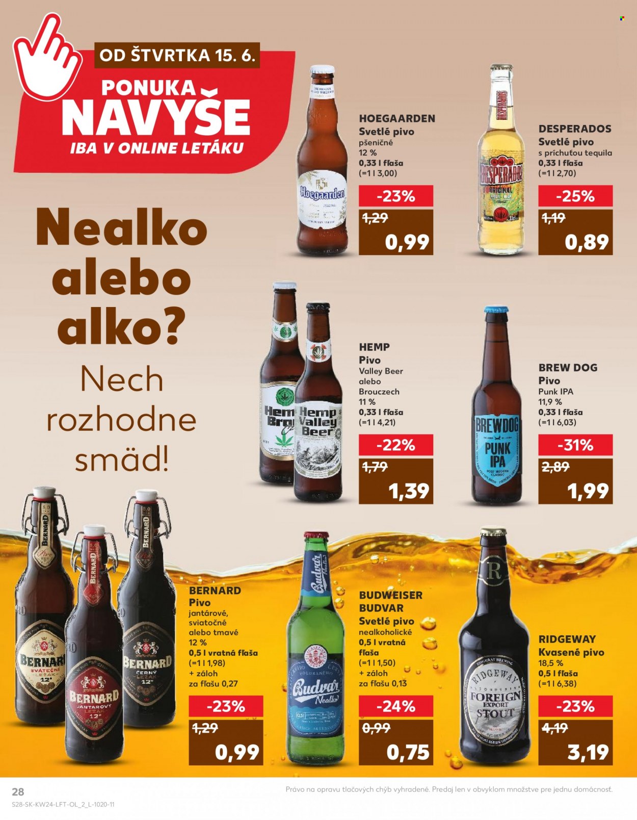 Leták Kaufland - 15.6.2023 - 21.6.2023. Strana 28