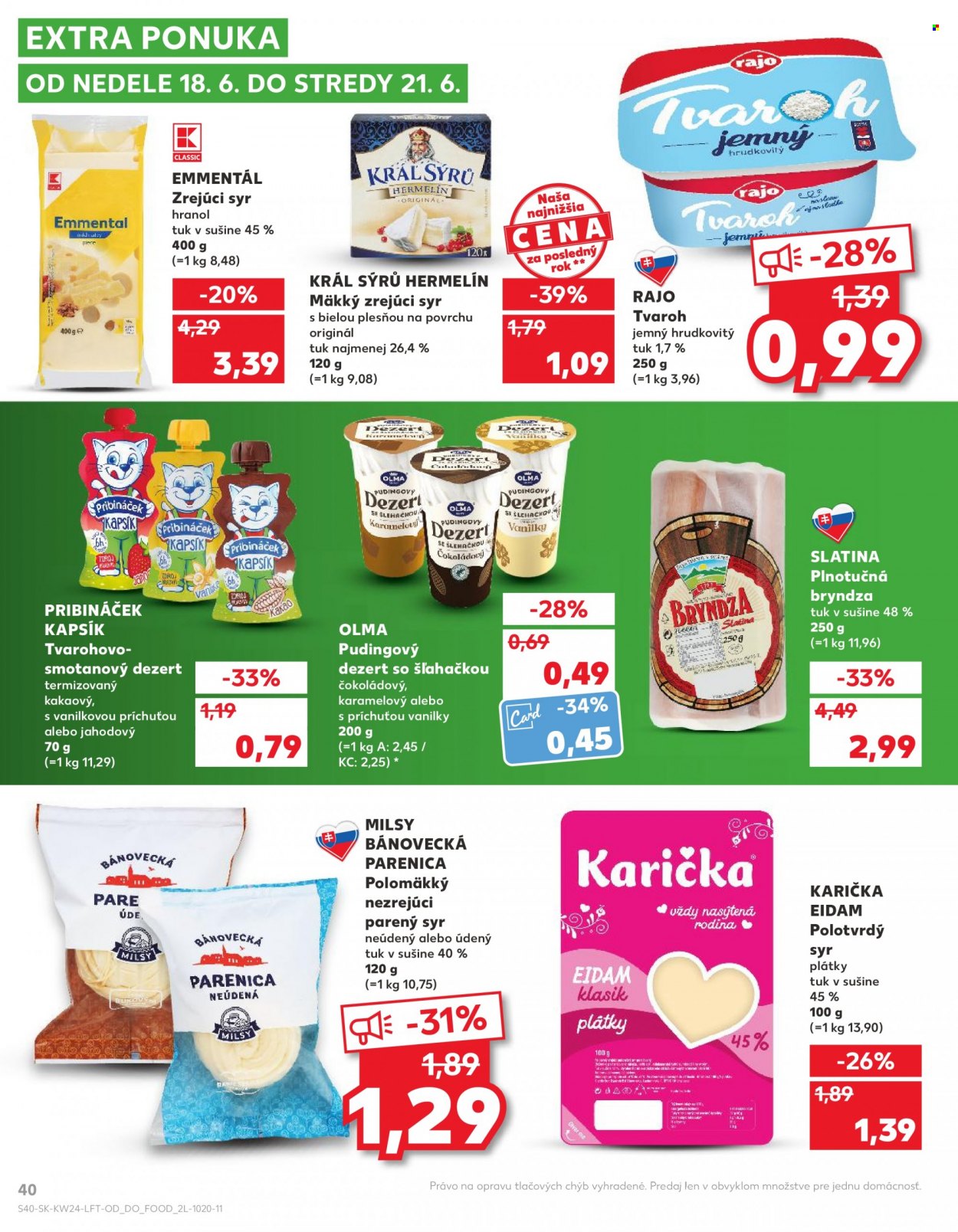 Leták Kaufland - 15.6.2023 - 21.6.2023. Strana 40