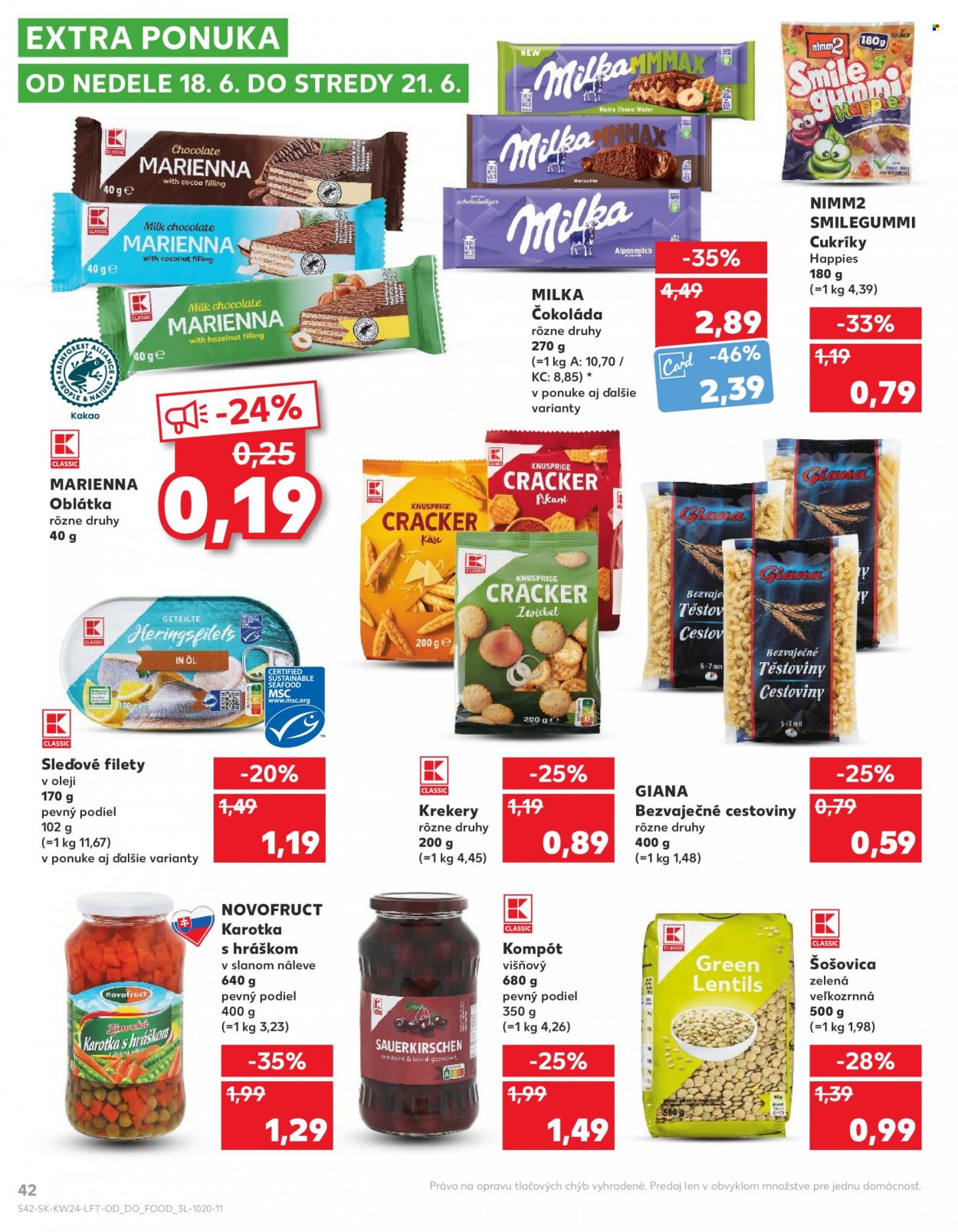 Leták Kaufland - 15.6.2023 - 21.6.2023. Strana 42