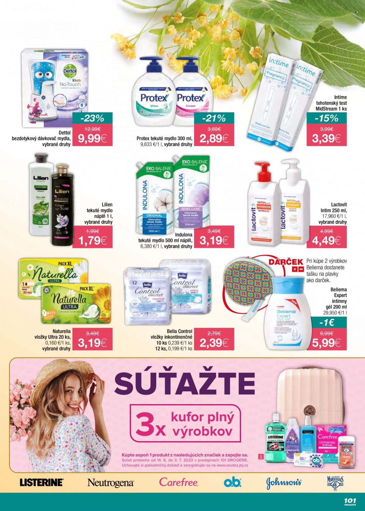 Leták 101 Drogerie - 14.6.2023 - 3.7.2023. Strana 9