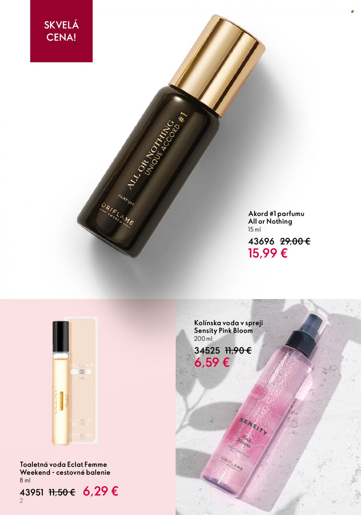 Leták Oriflame - 14.6.2023 - 3.7.2023. Strana 2