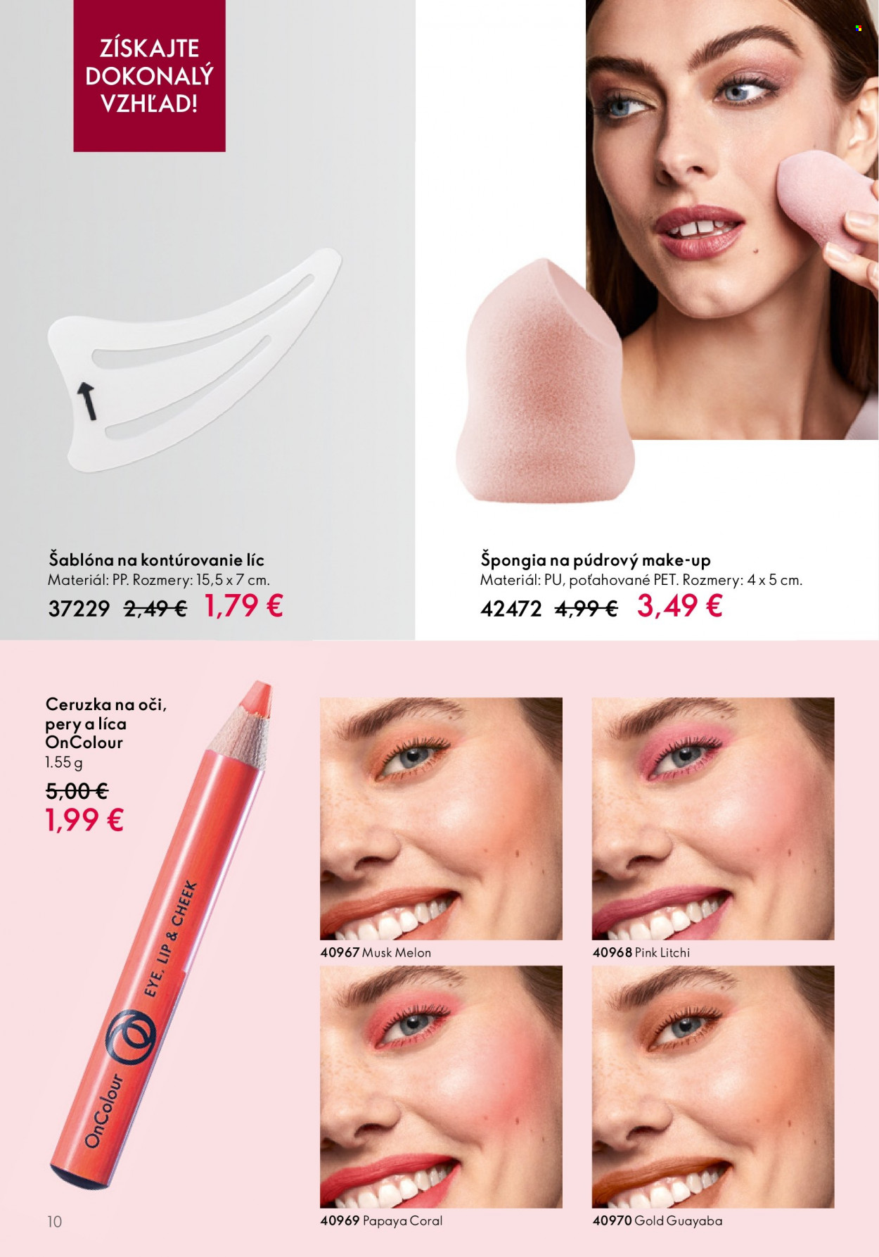Leták Oriflame - 14.6.2023 - 3.7.2023. Strana 10
