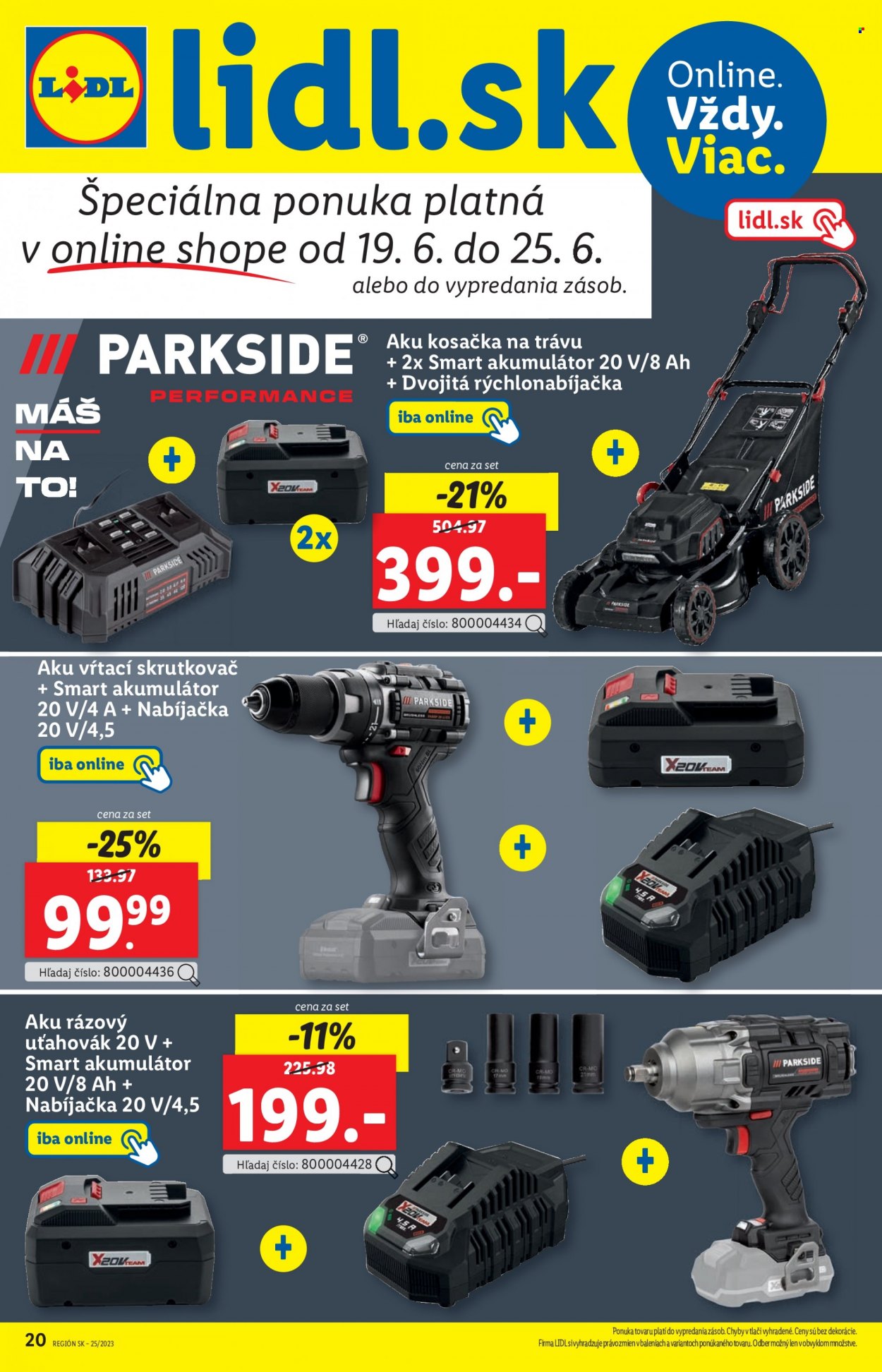 Leták Lidl - 19.6.2023 - 25.6.2023. Strana 20