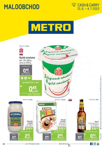 Leták Metro - 21.6.2023 - 4.7.2023.