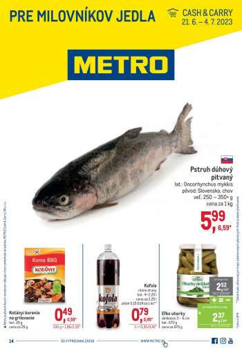 Leták Metro - 21.6.2023 - 4.7.2023.