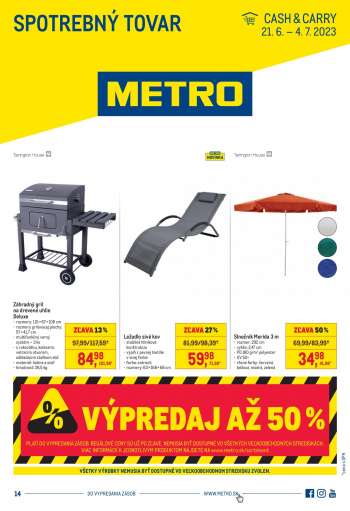 Leták Metro - 21.6.2023 - 4.7.2023.