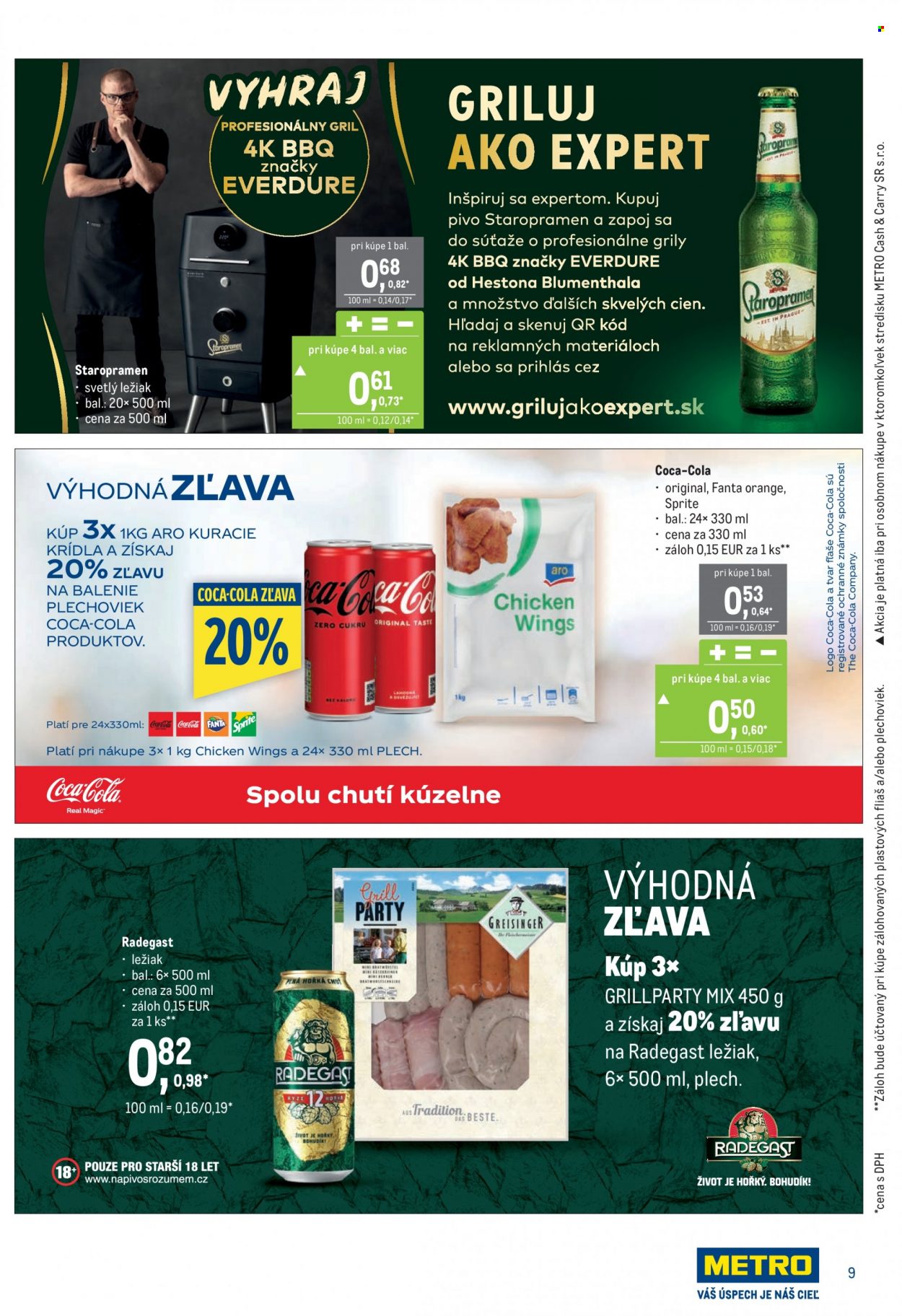 Leták Metro - 21.6.2023 - 18.7.2023. Strana 9