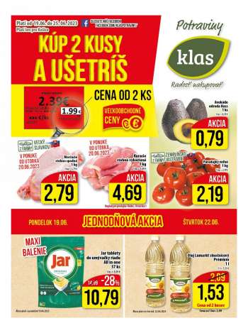 Leták Klas - 19.6.2023 - 25.6.2023.