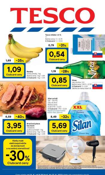 Leták TESCO - 21.6.2023 - 27.6.2023.