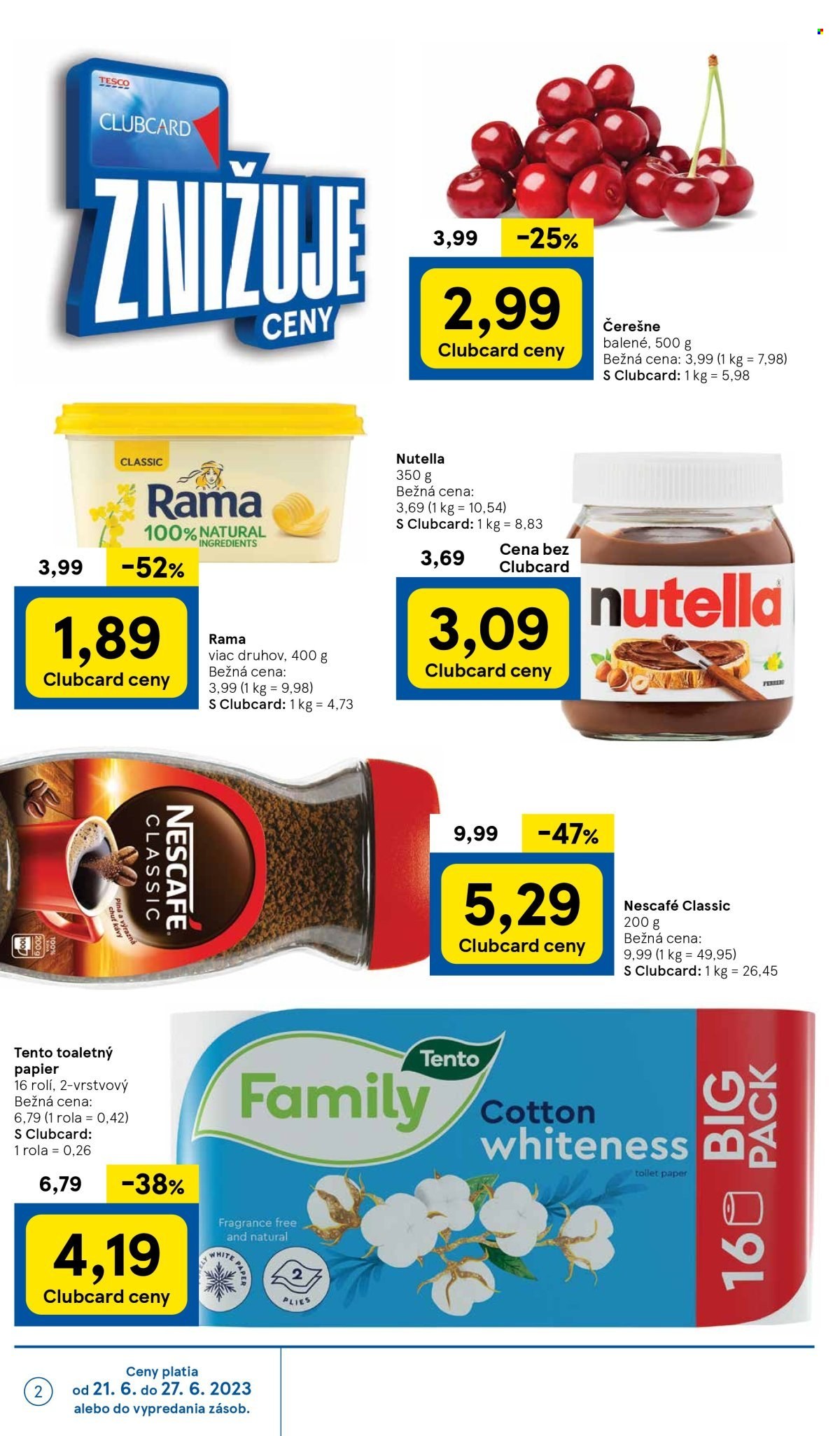 Leták TESCO - 21.6.2023 - 27.6.2023. Strana 2