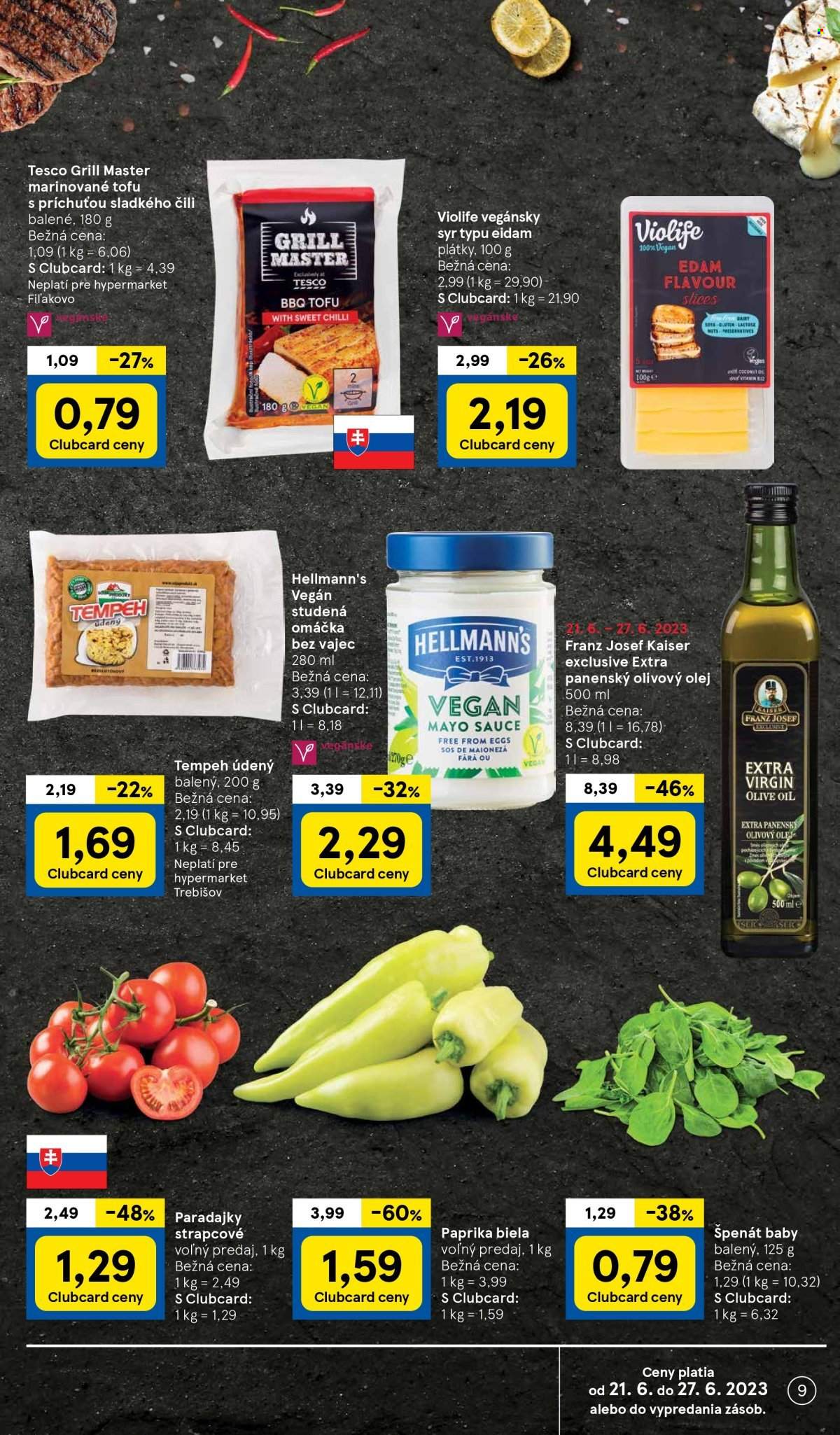 Leták TESCO - 21.6.2023 - 27.6.2023. Strana 9