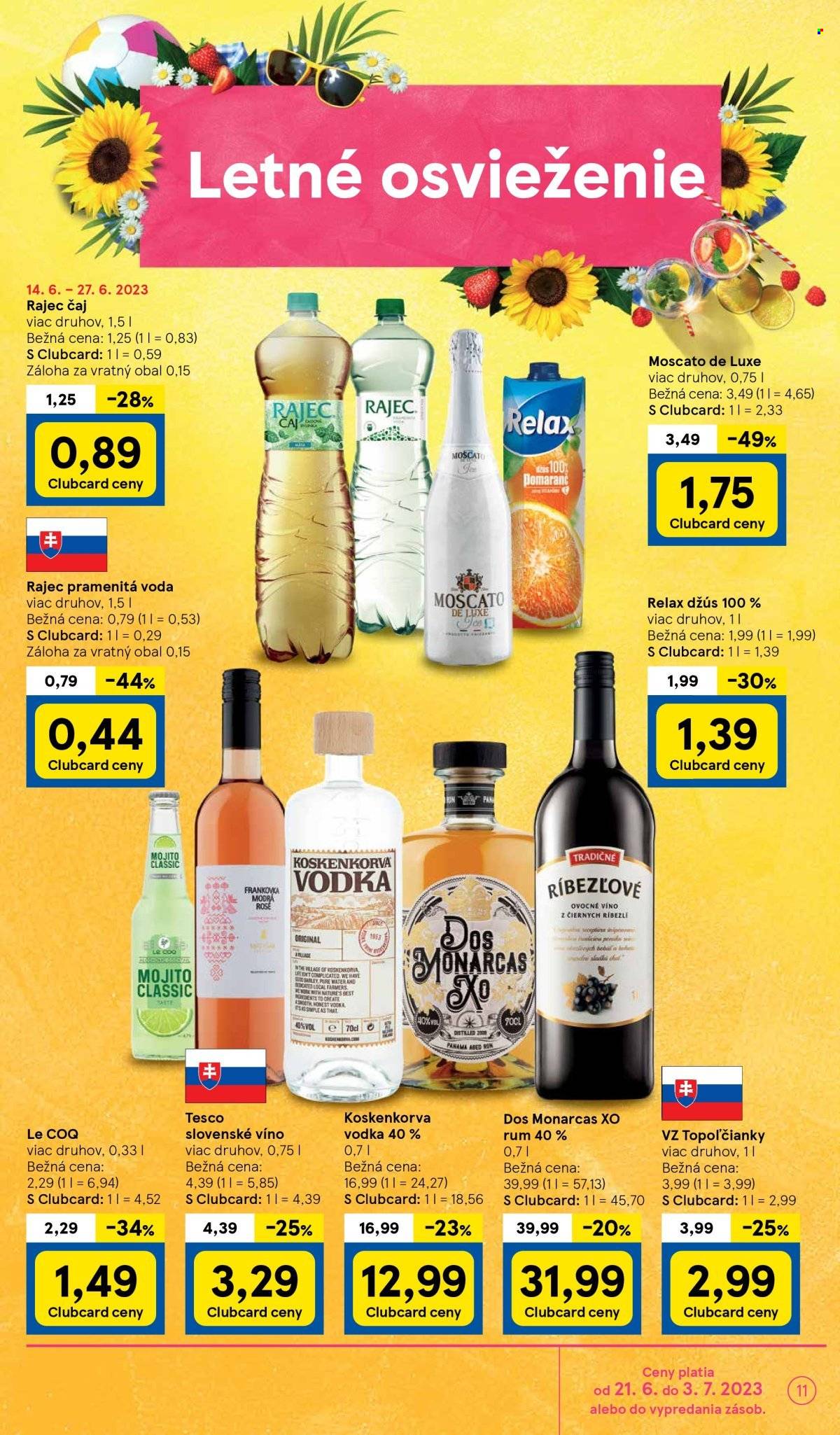 Leták TESCO - 21.6.2023 - 27.6.2023. Strana 11