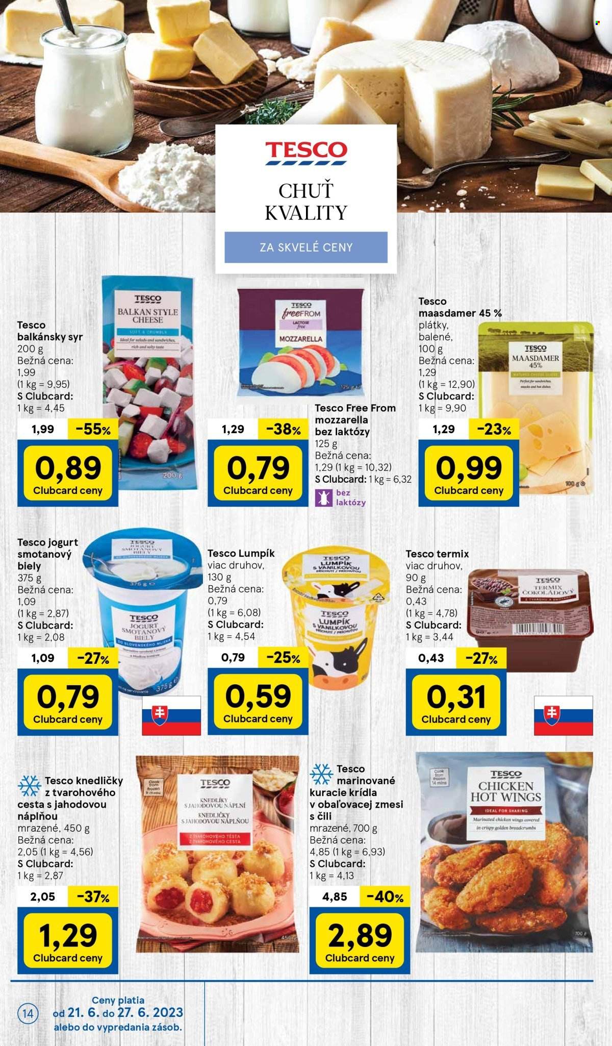 Leták TESCO - 21.6.2023 - 27.6.2023. Strana 14