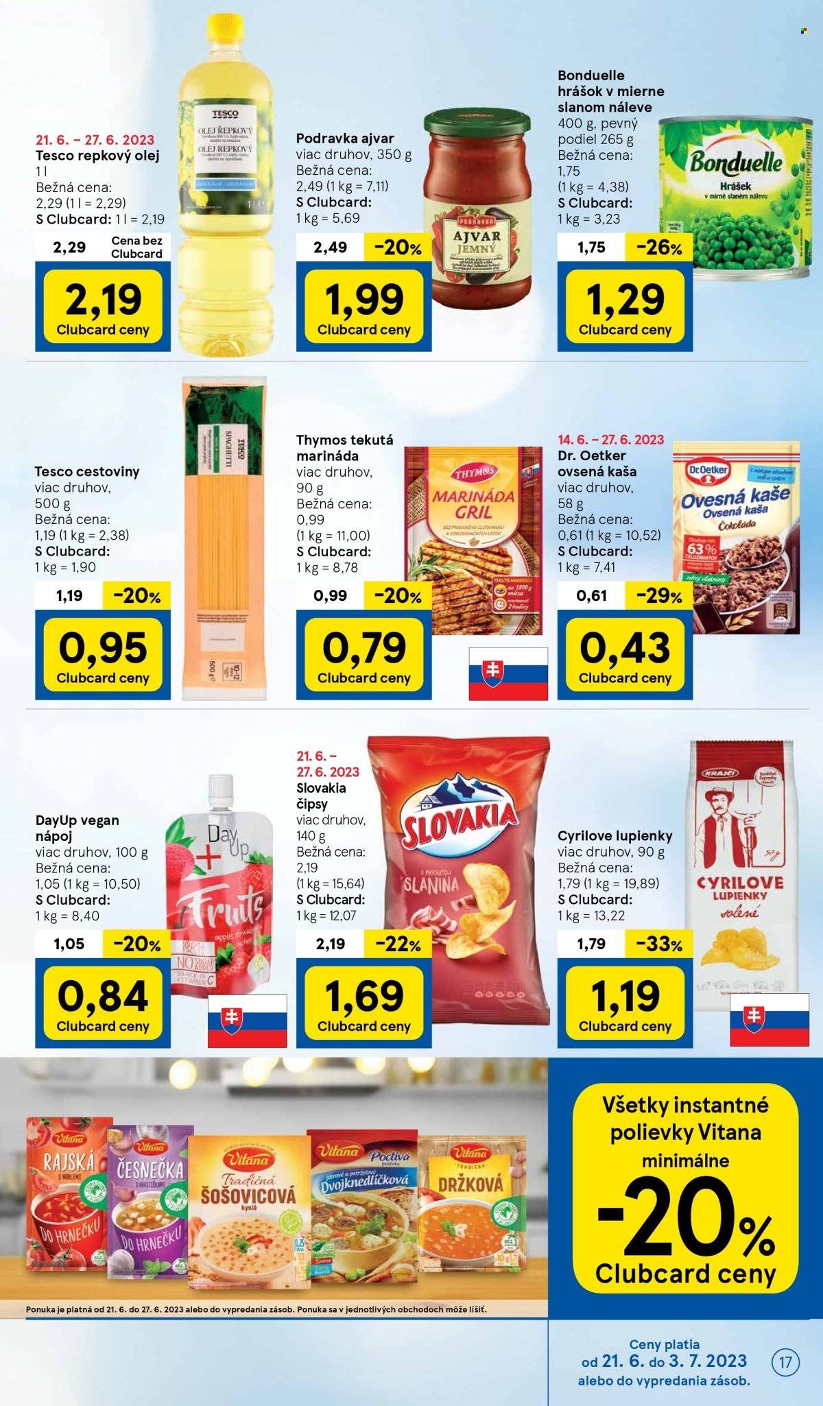 Leták TESCO - 21.6.2023 - 27.6.2023. Strana 17