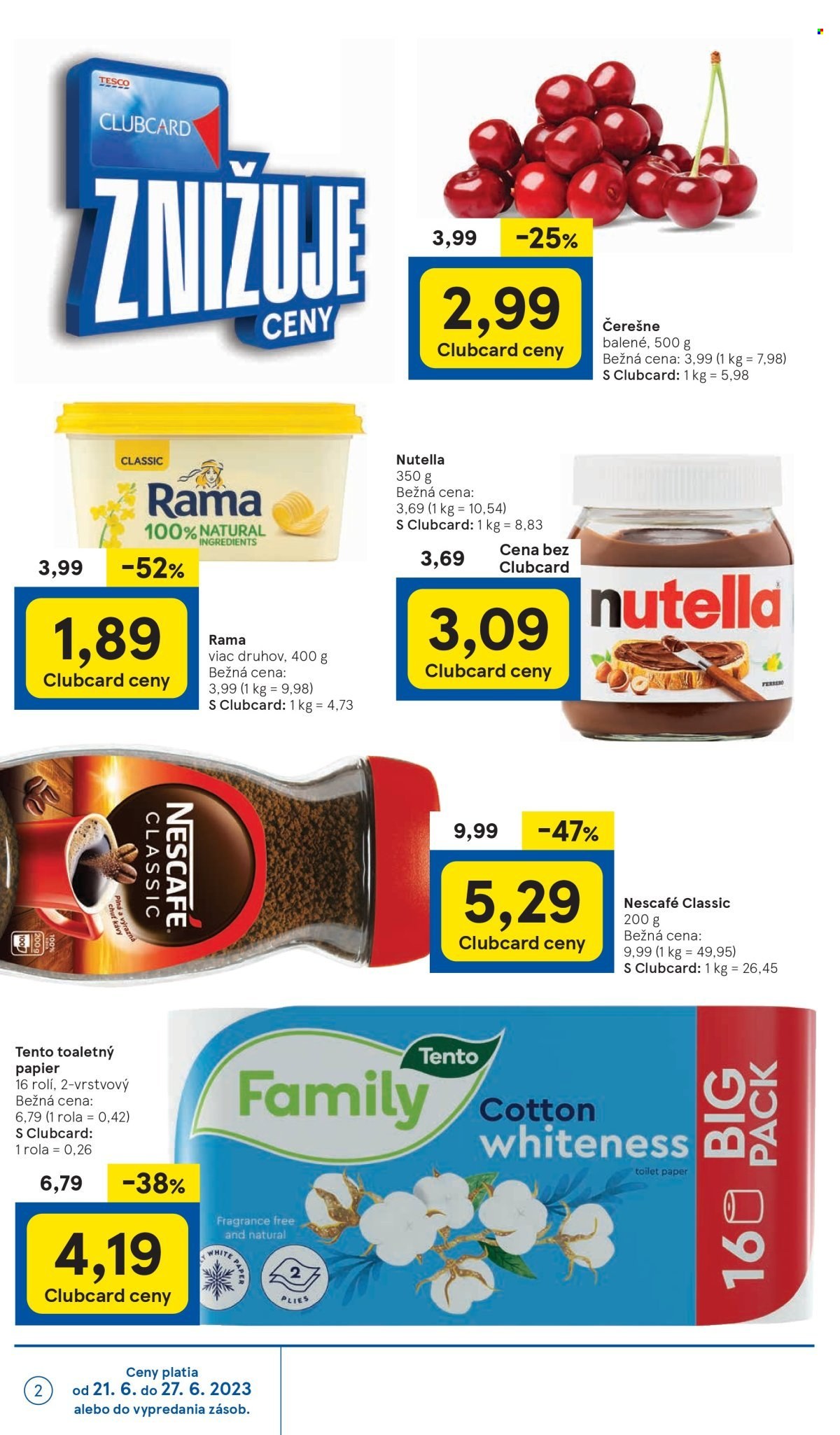 Leták TESCO supermarket - 21.6.2023 - 27.6.2023. Strana 2