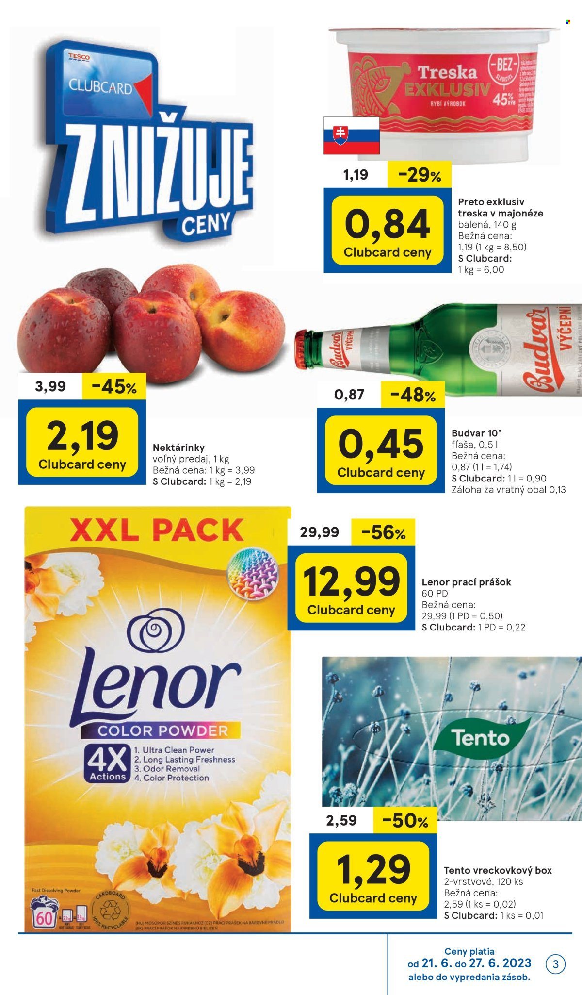 Leták TESCO supermarket - 21.6.2023 - 27.6.2023. Strana 3