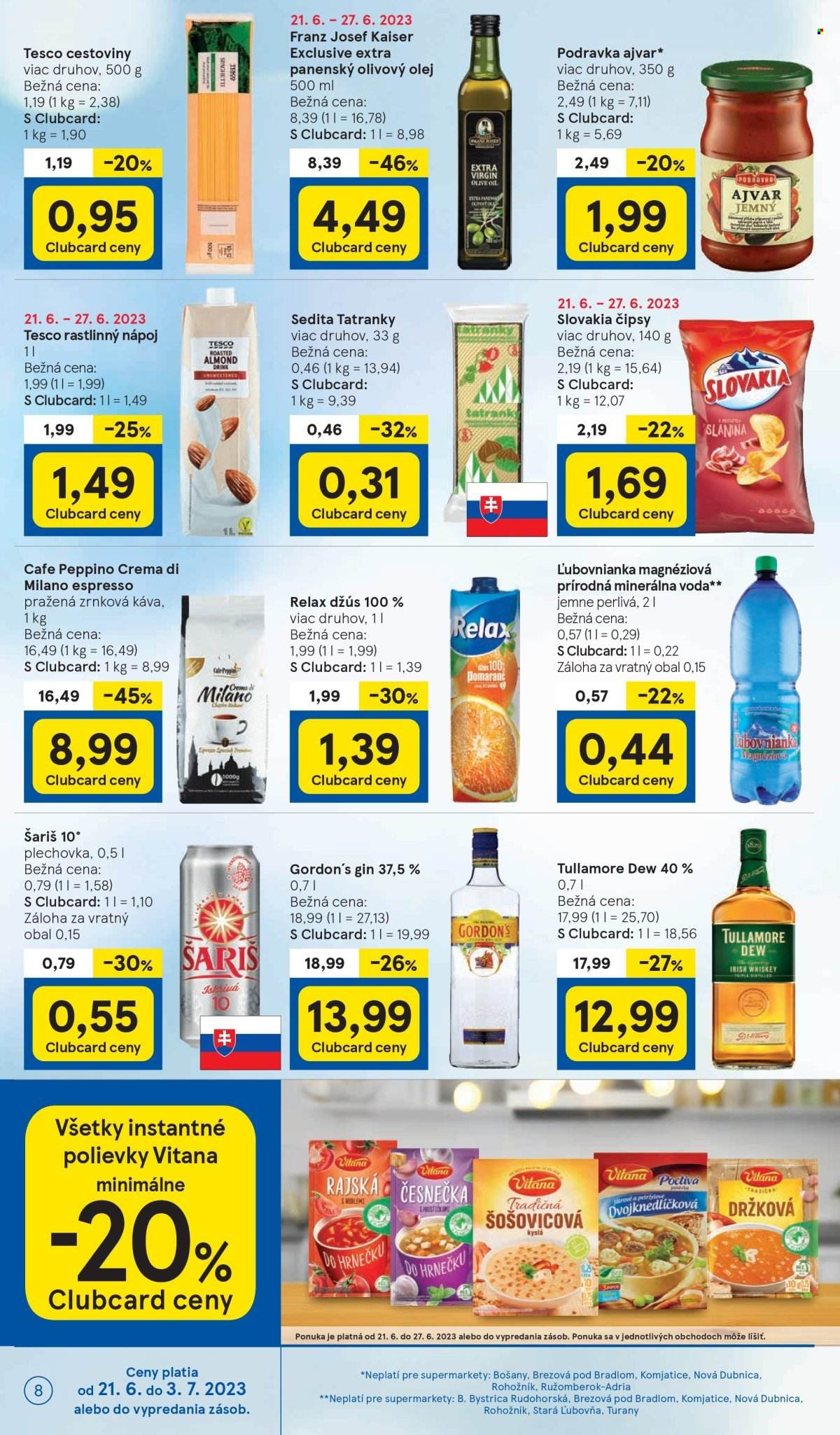 Leták TESCO supermarket - 21.6.2023 - 27.6.2023. Strana 8