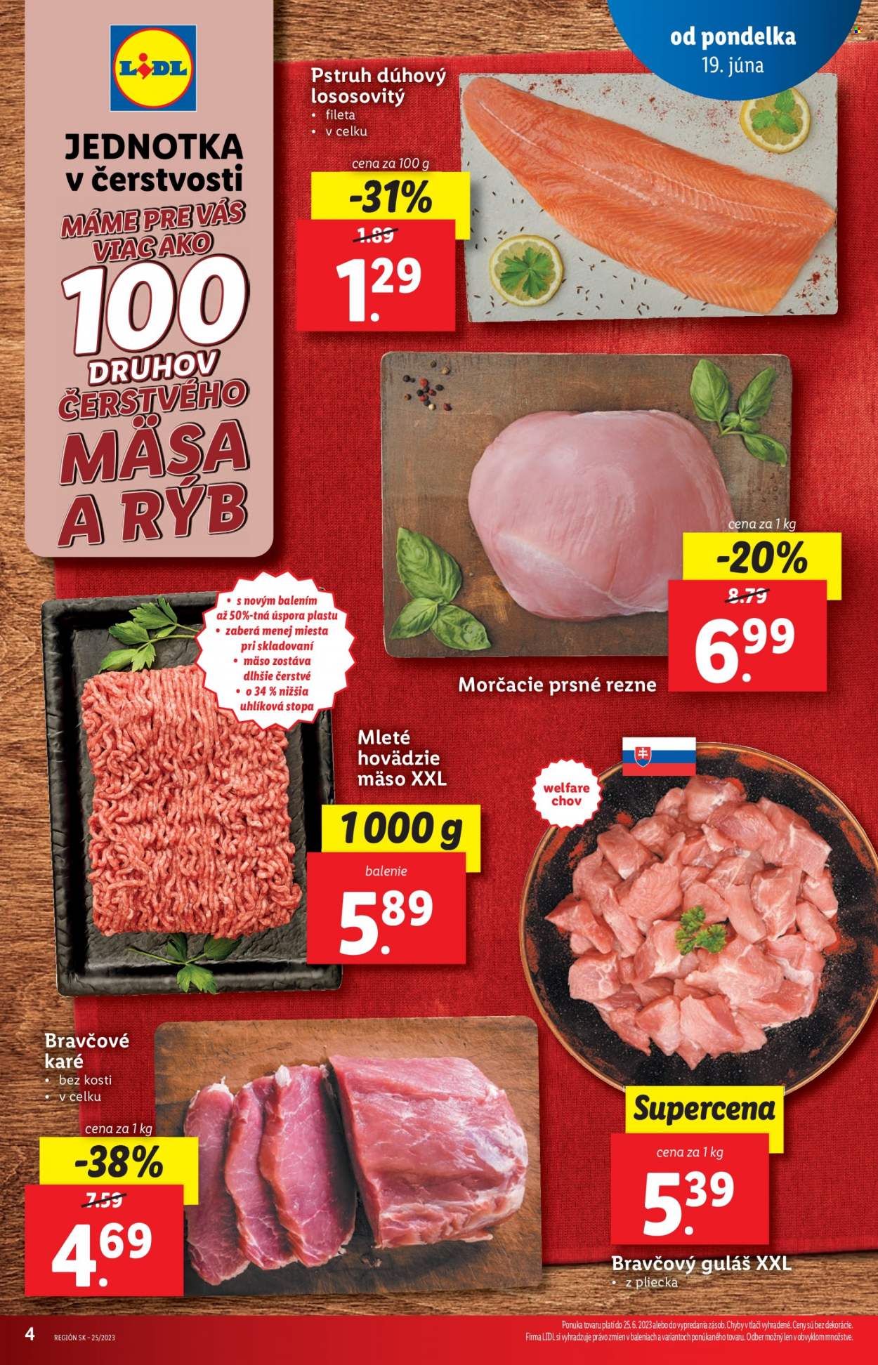 Leták Lidl - 22.6.2023 - 25.6.2023. Strana 4